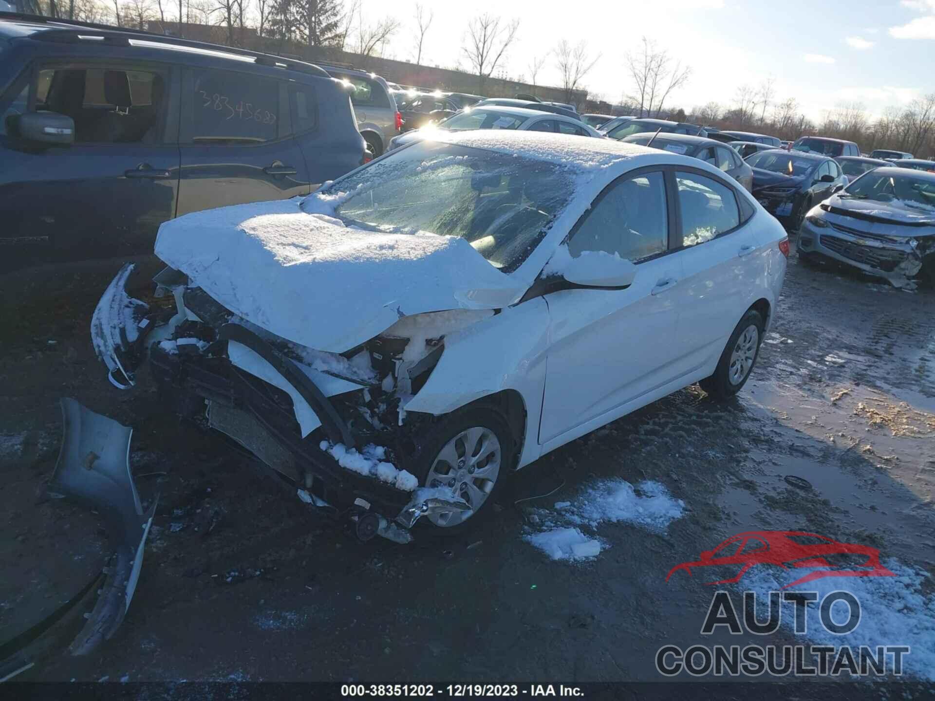 HYUNDAI ACCENT 2016 - KMHCT4AE3GU063744