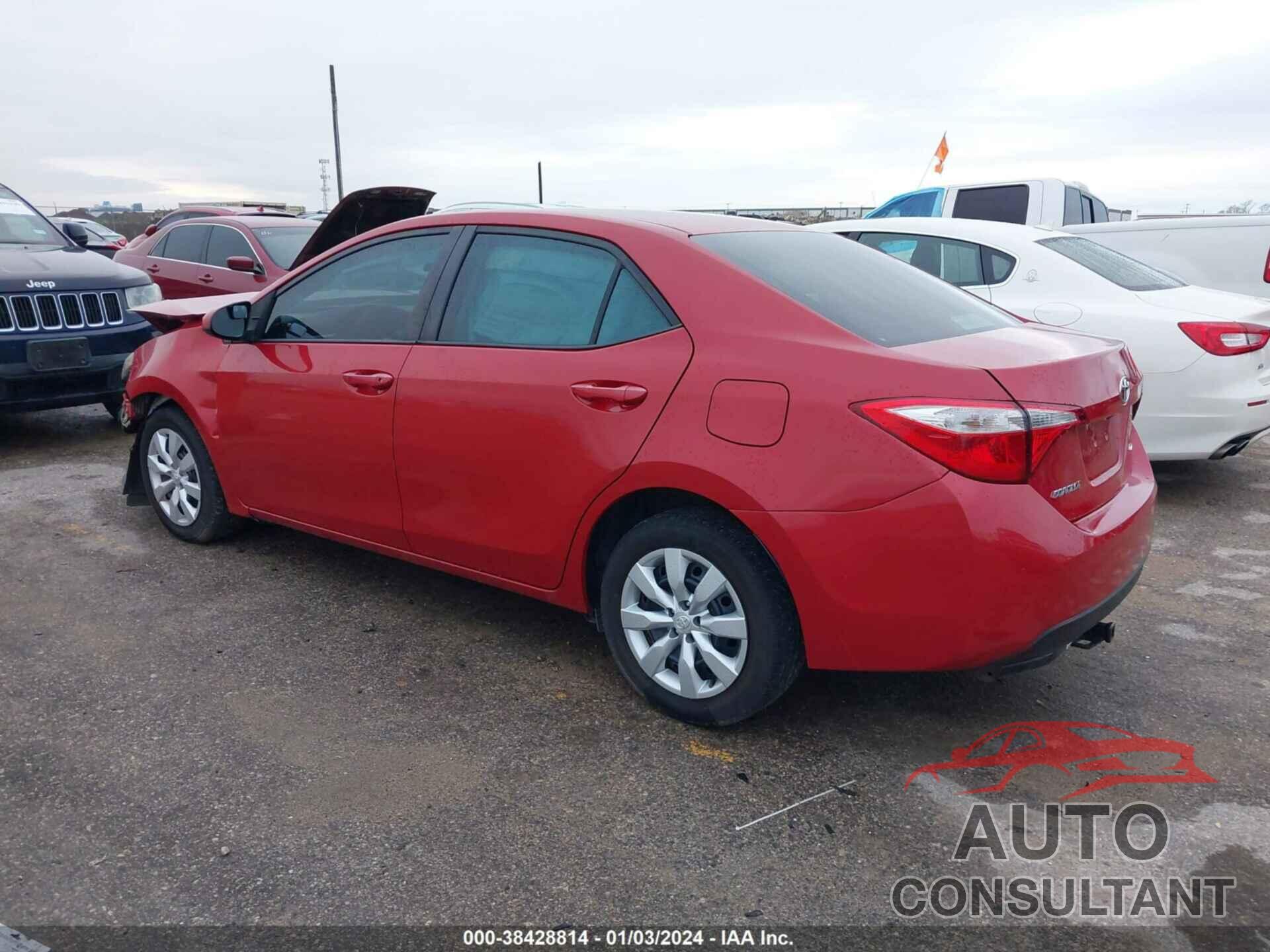 TOYOTA COROLLA 2016 - 5YFBURHE3GP520971