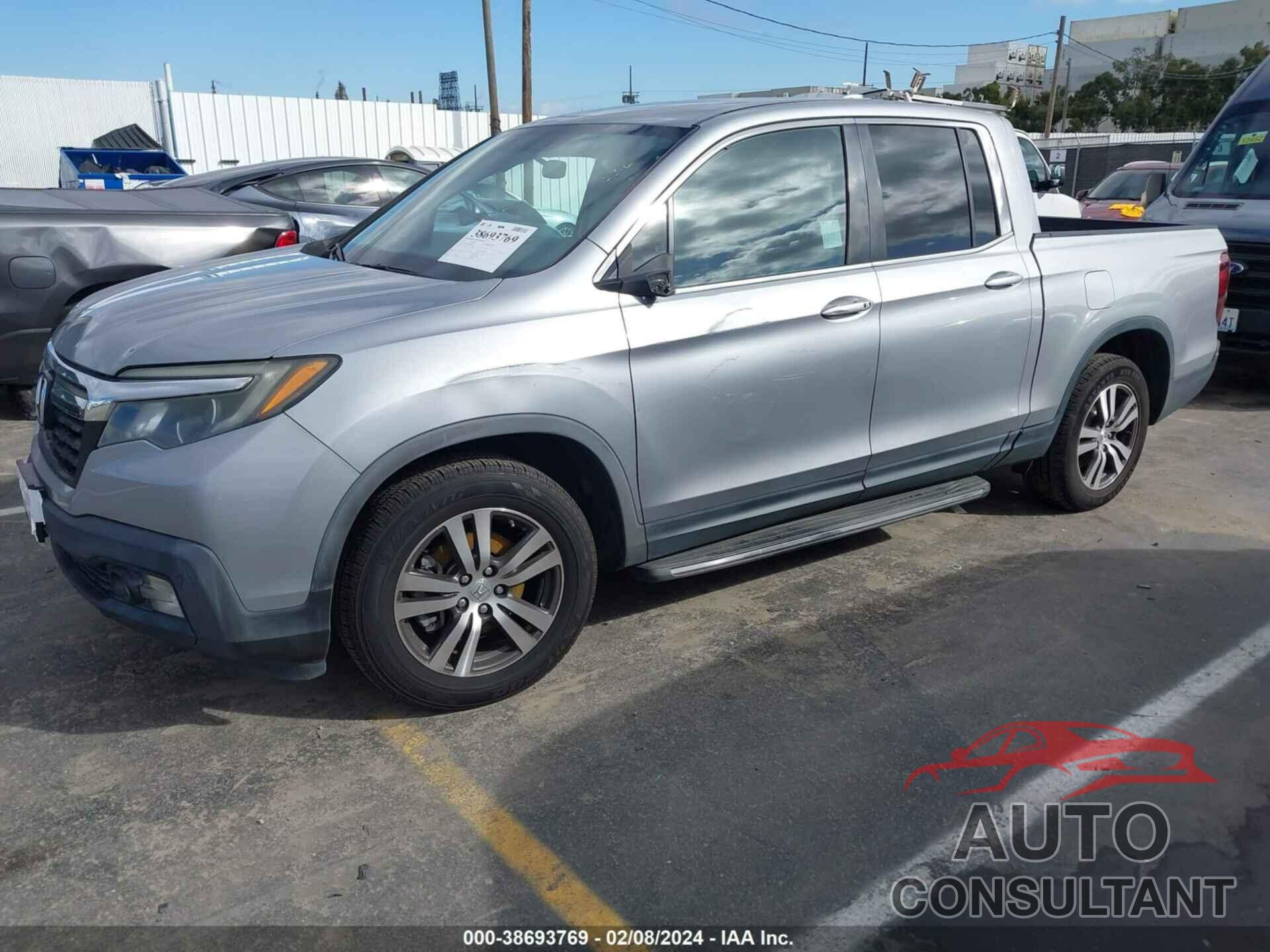 HONDA RIDGELINE 2017 - 5FPYK2F49HB003969