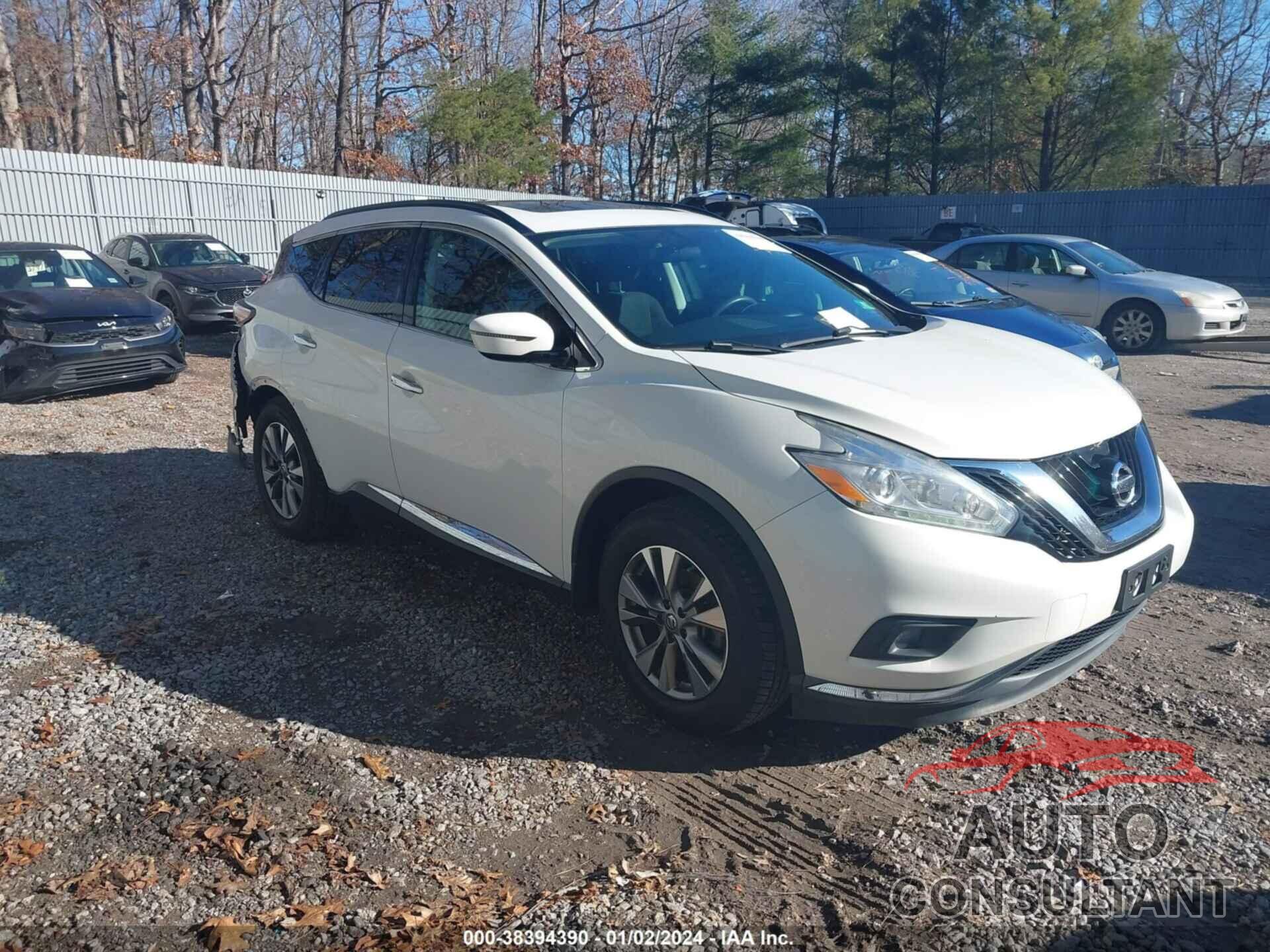 NISSAN MURANO 2016 - 5N1AZ2MH5GN115918