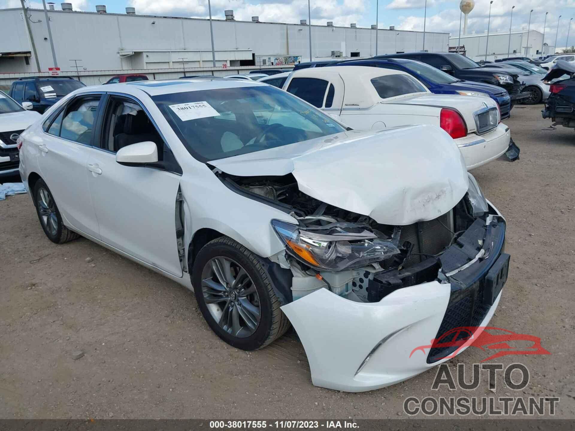 TOYOTA CAMRY 2017 - 4T1BF1FK8HU301122