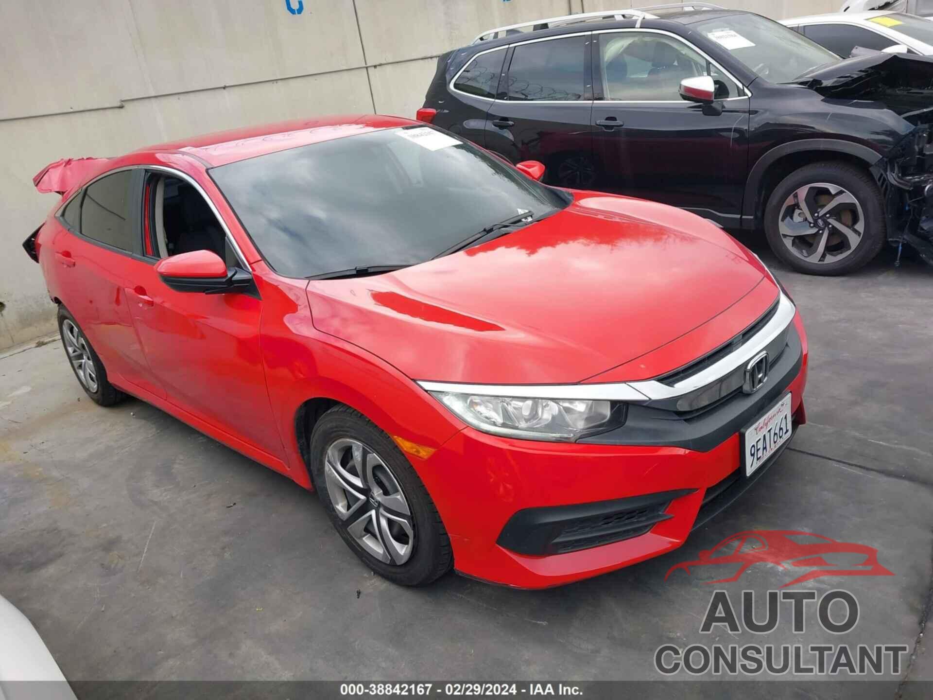 HONDA CIVIC 2016 - 2HGFC2F52GH536858