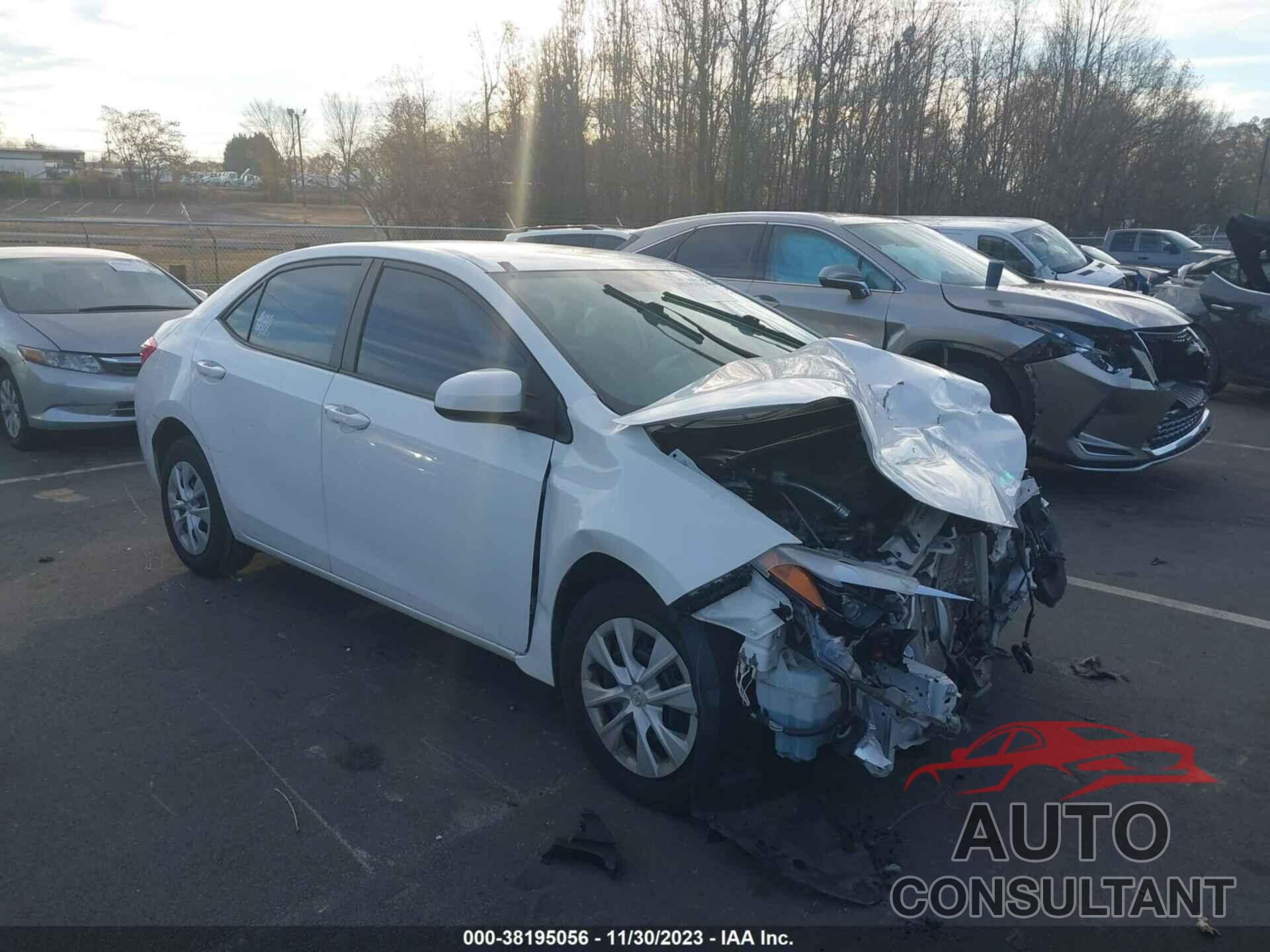 TOYOTA COROLLA 2016 - 2T1BURHE2GC545411