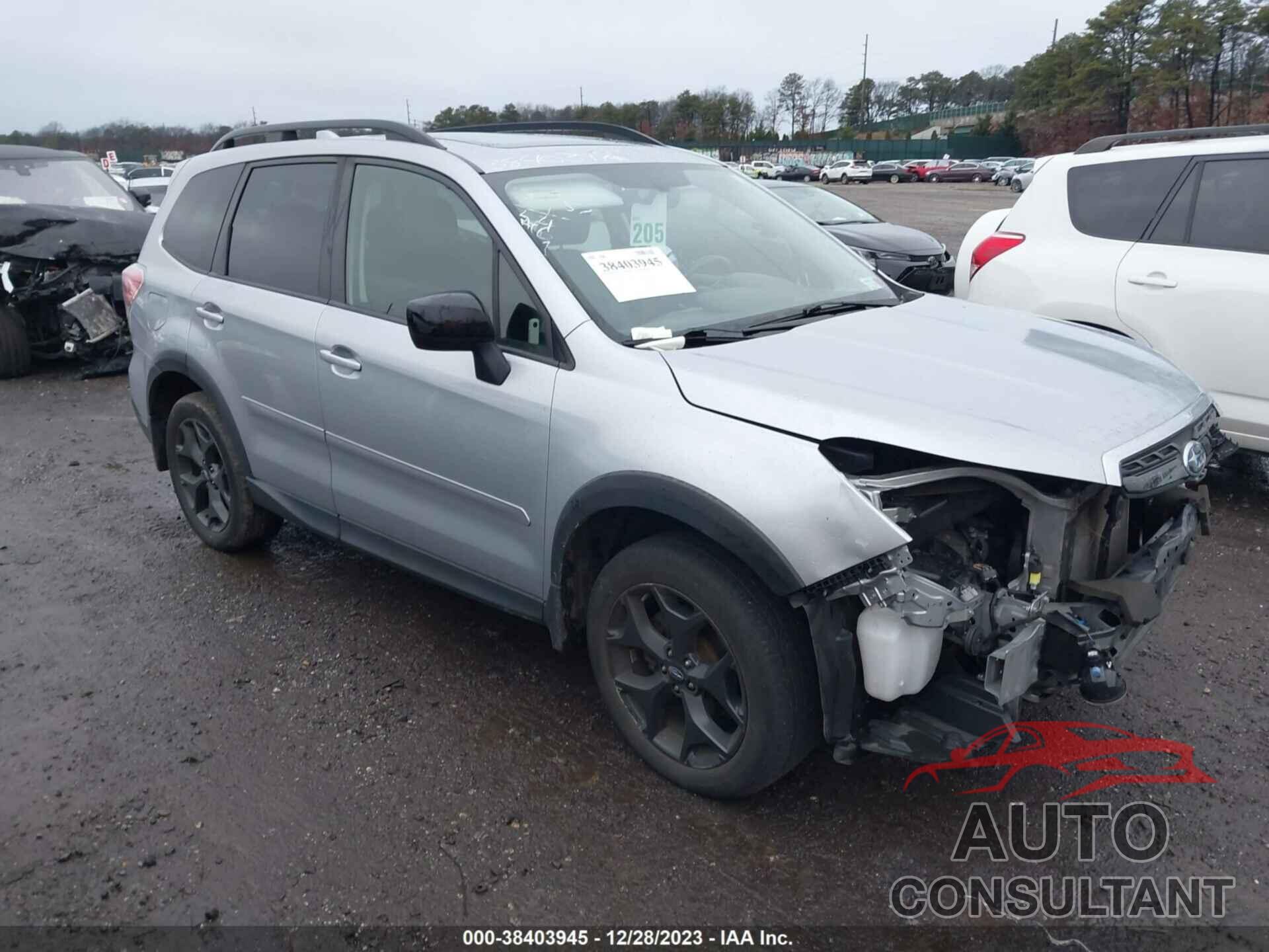 SUBARU FORESTER 2018 - JF2SJAEC9JH490036