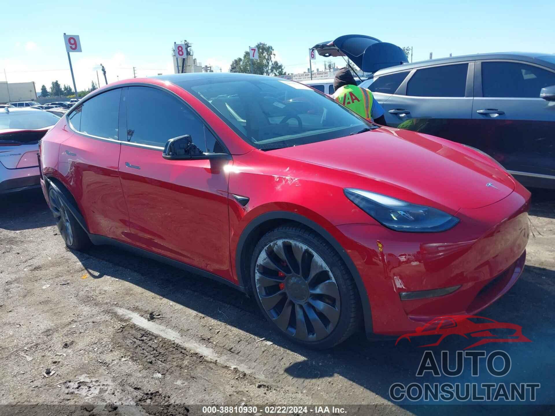 TESLA MODEL Y 2022 - 7SAYGDEF5NF314760