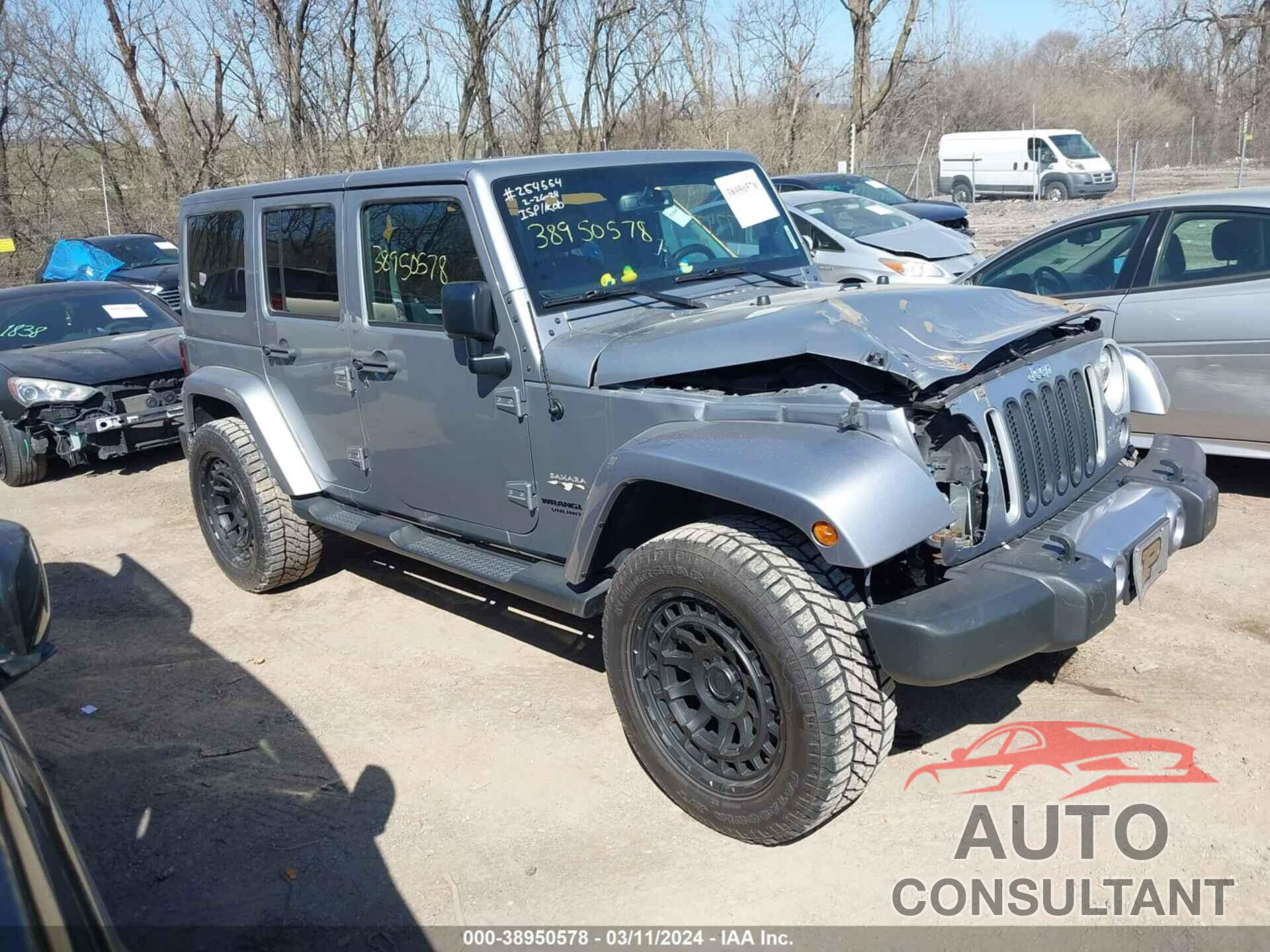 JEEP WRANGLER UNLIMITED 2017 - 1C4BJWEGXHL572962