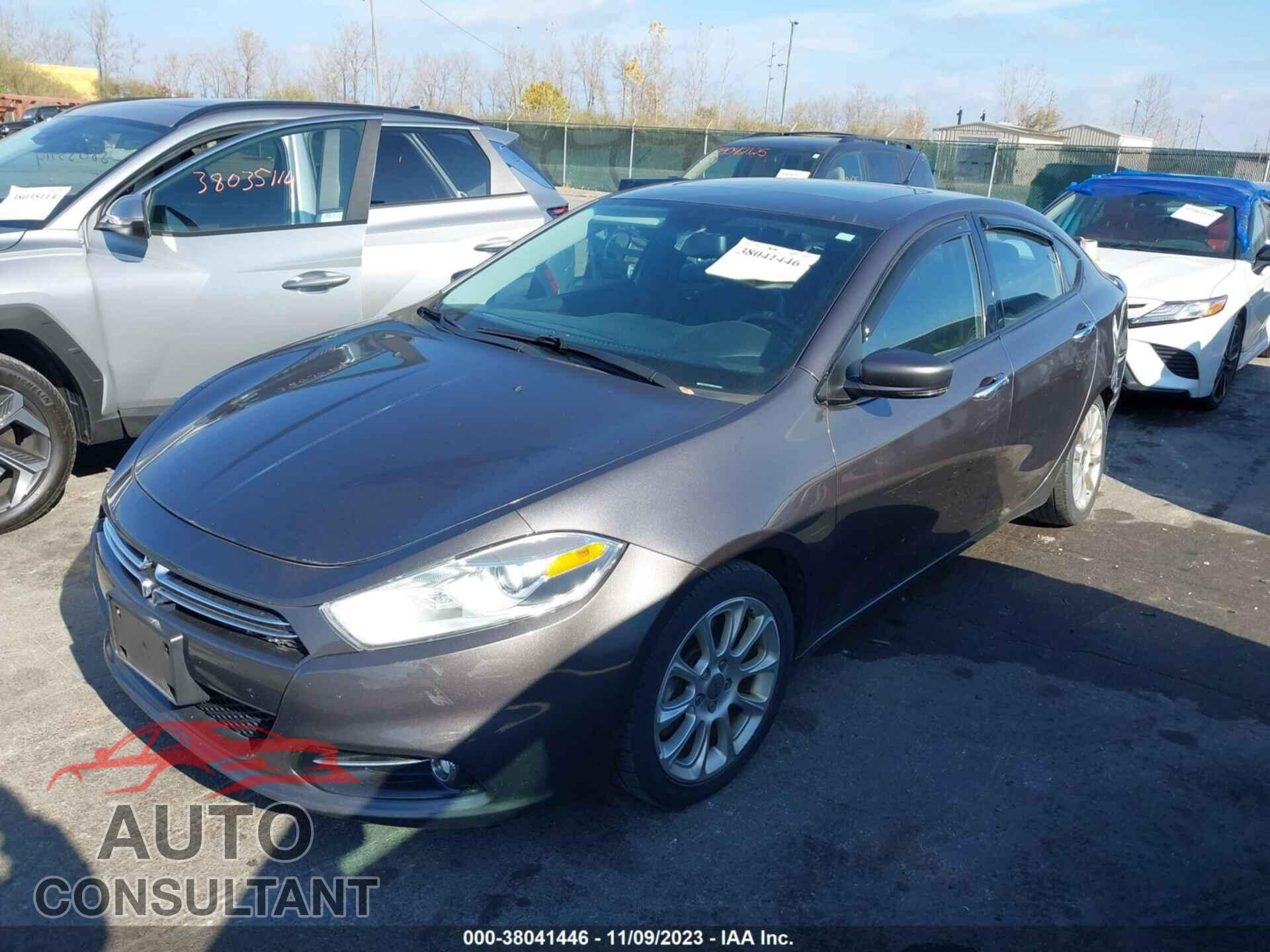 DODGE DART 2016 - 1C3CDFCB4GD503913