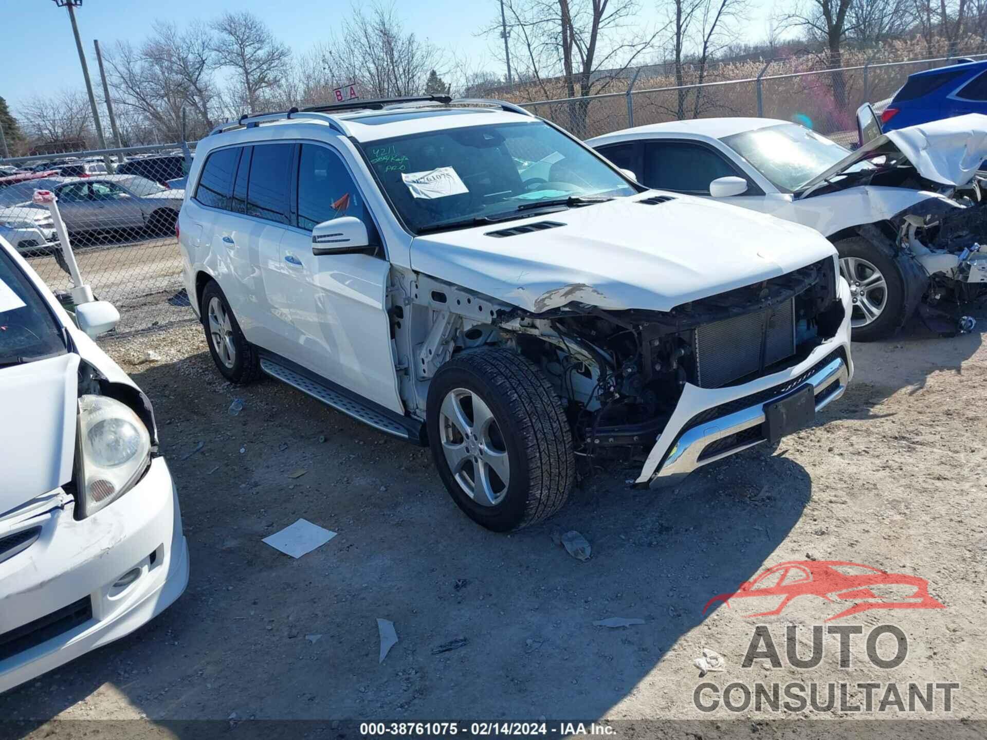 MERCEDES-BENZ GLS 450 2017 - 4JGDF6EE7HA820357