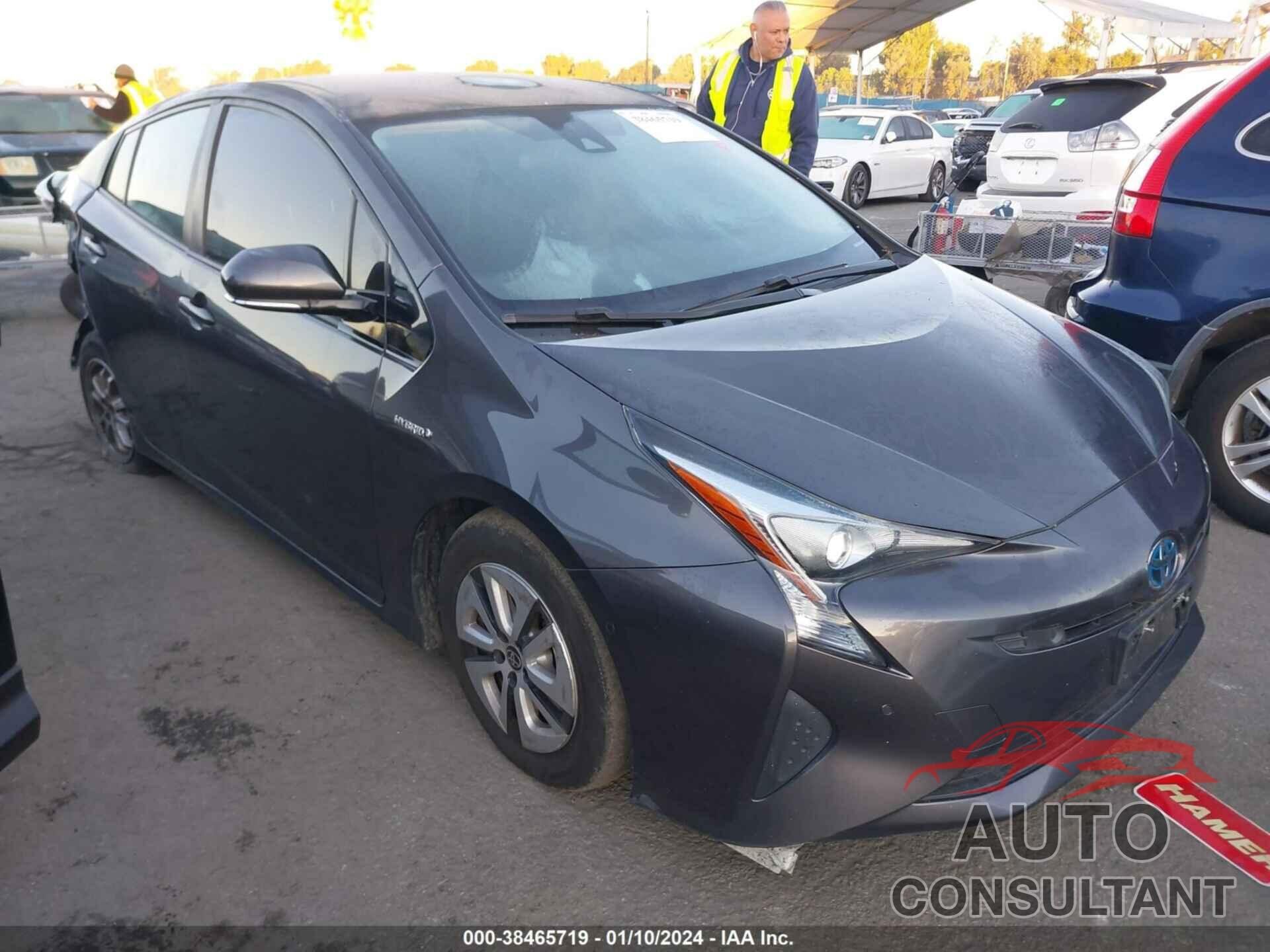 TOYOTA PRIUS 2018 - JTDKBRFU2J3602965