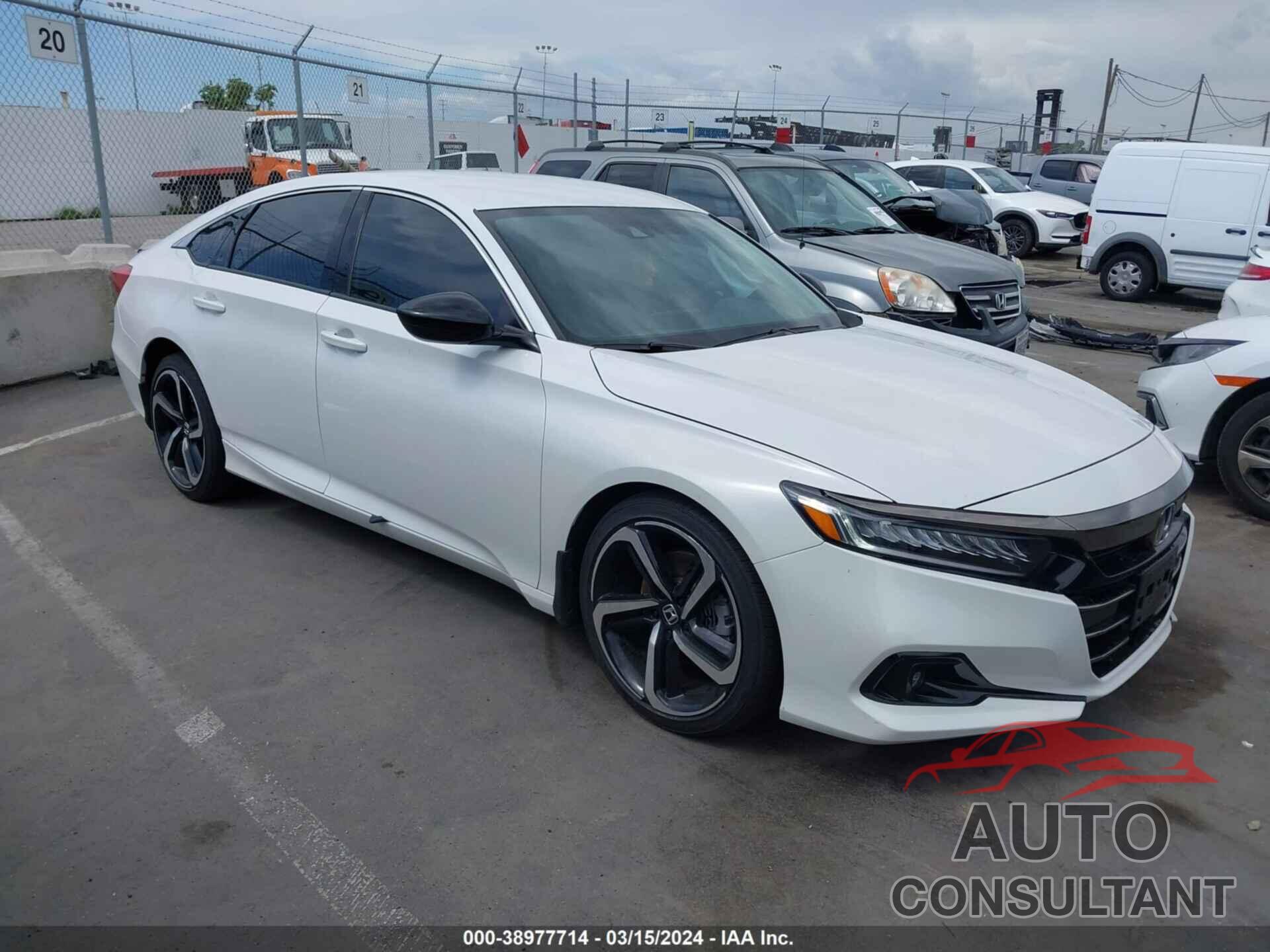 HONDA ACCORD 2022 - 1HGCV1F43NA053583