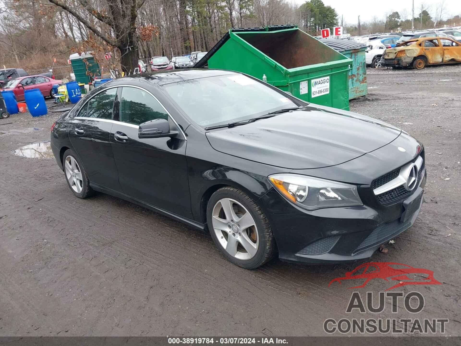 MERCEDES-BENZ CLA 250 2016 - WDDSJ4GB9GN371438