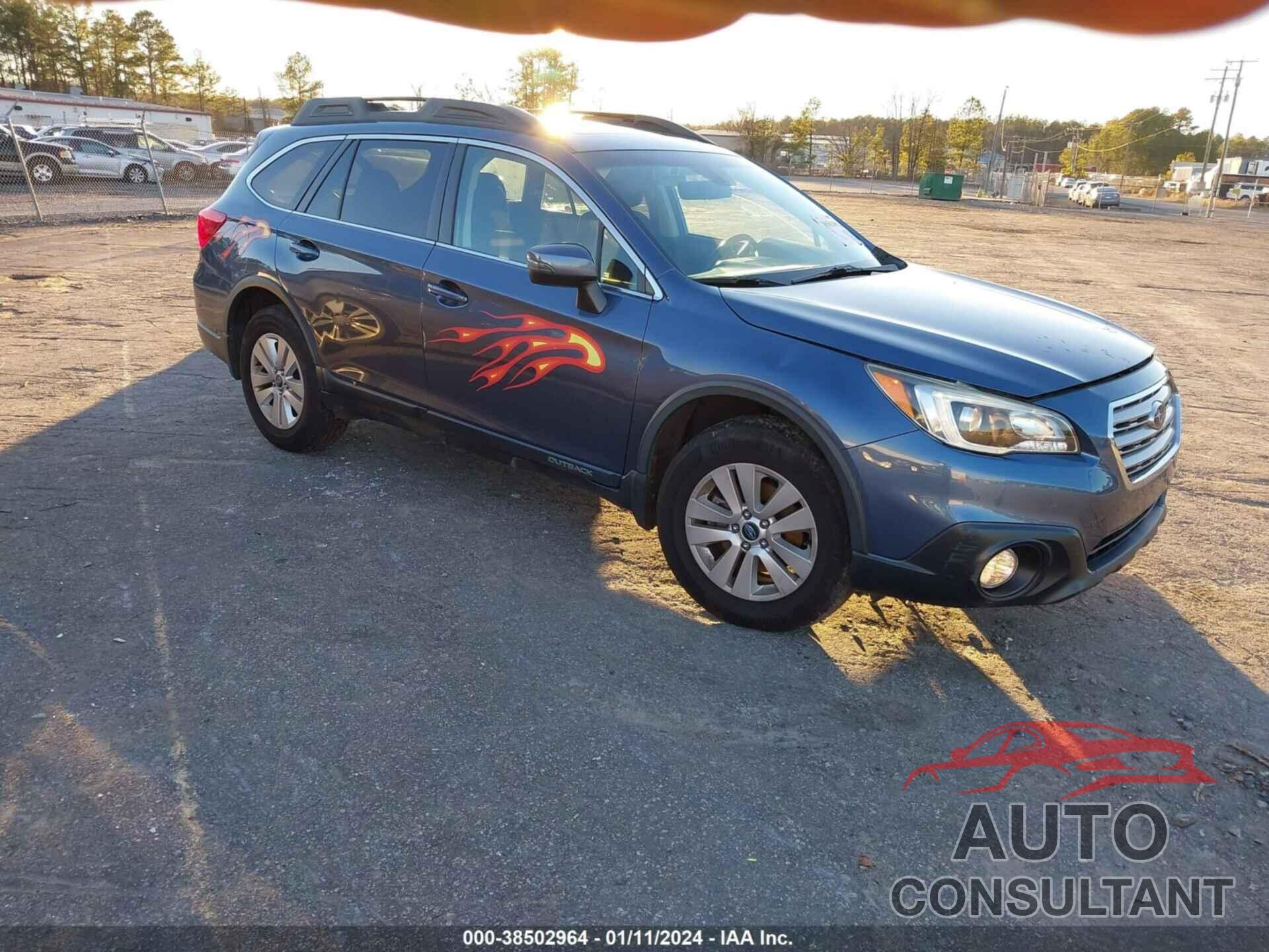 SUBARU OUTBACK 2017 - 4S4BSAHC7H3281856
