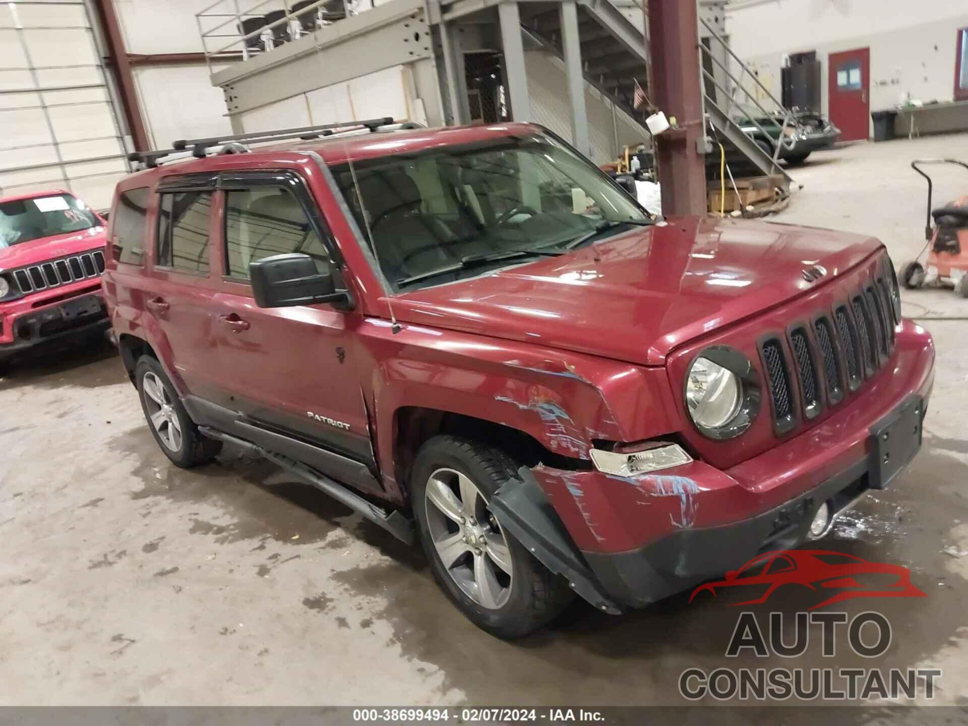 JEEP PATRIOT 2016 - 1C4NJPFA7GD527273