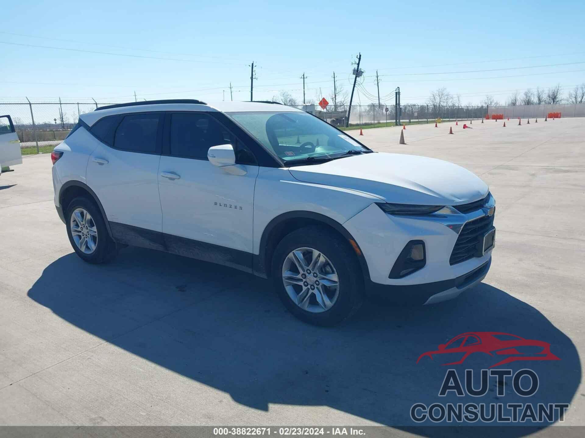 CHEVROLET BLAZER 2020 - 3GNKBBRA9LS639721