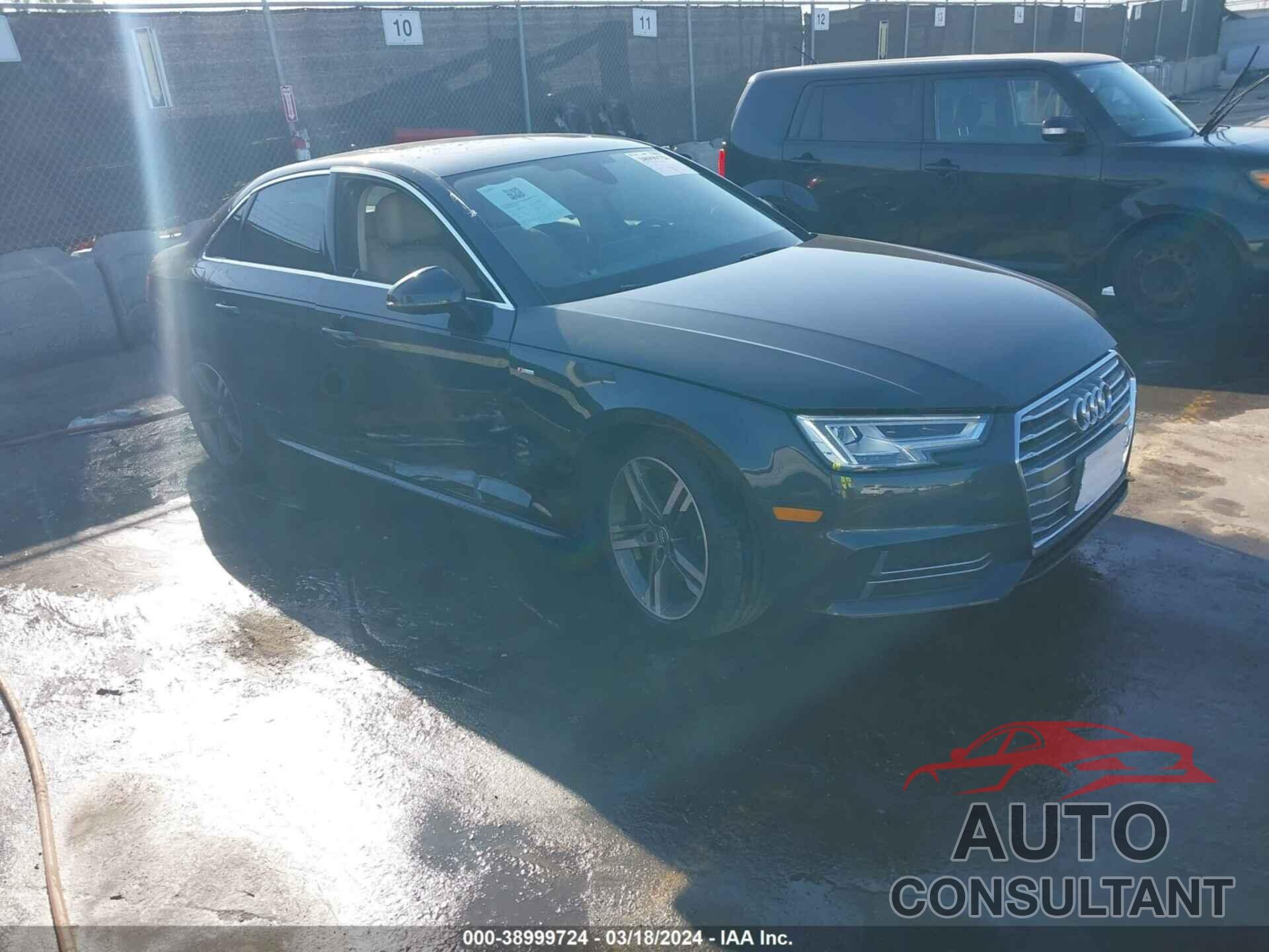 AUDI A4 2018 - WAULMAF40JA228932