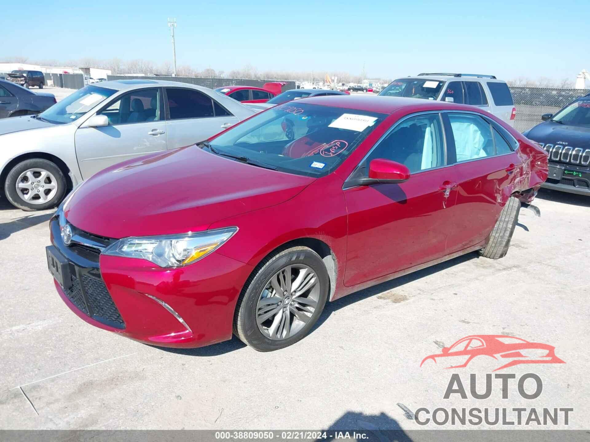 TOYOTA CAMRY 2017 - 4T1BF1FK1HU656102