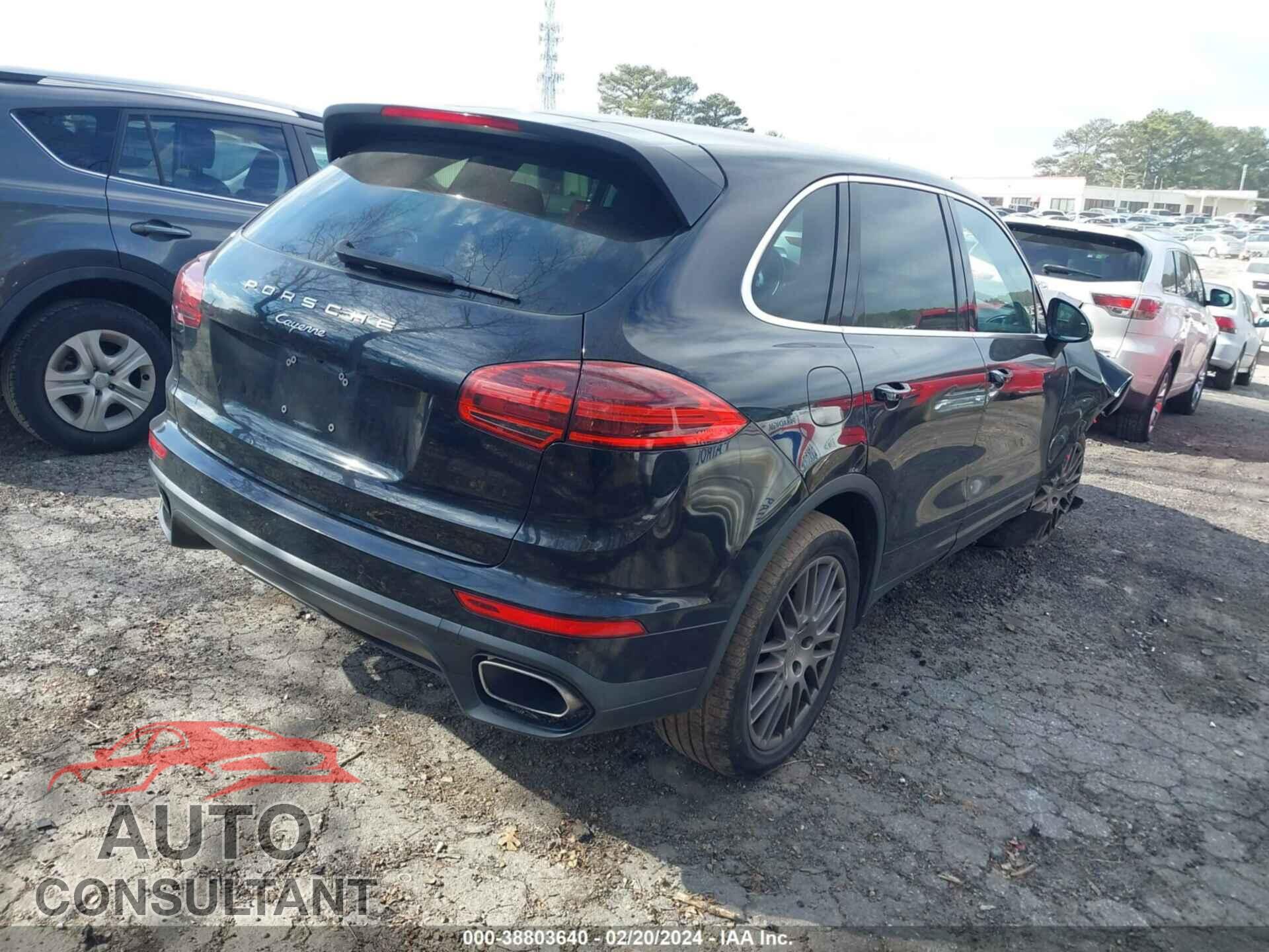 PORSCHE CAYENNE 2016 - WP1AA2A26GLA04607