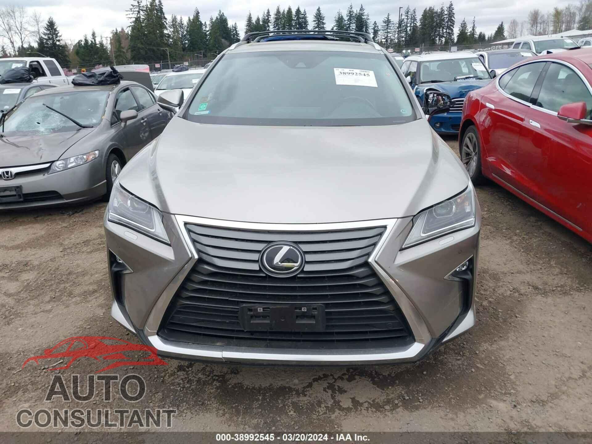 LEXUS RX 2017 - 2T2BZMCA2HC068727