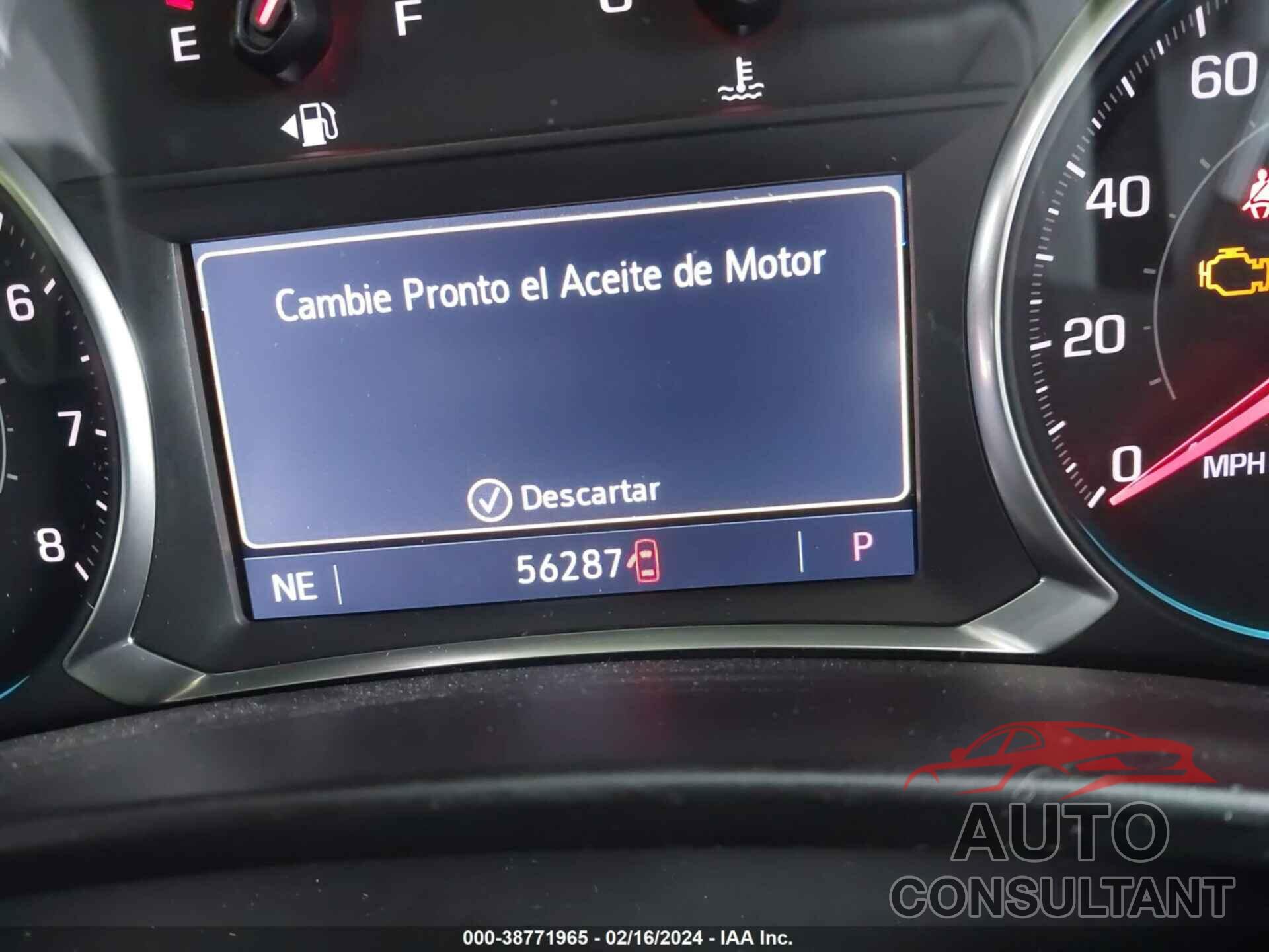 CHEVROLET EQUINOX 2019 - 2GNAXPEX5K6299887