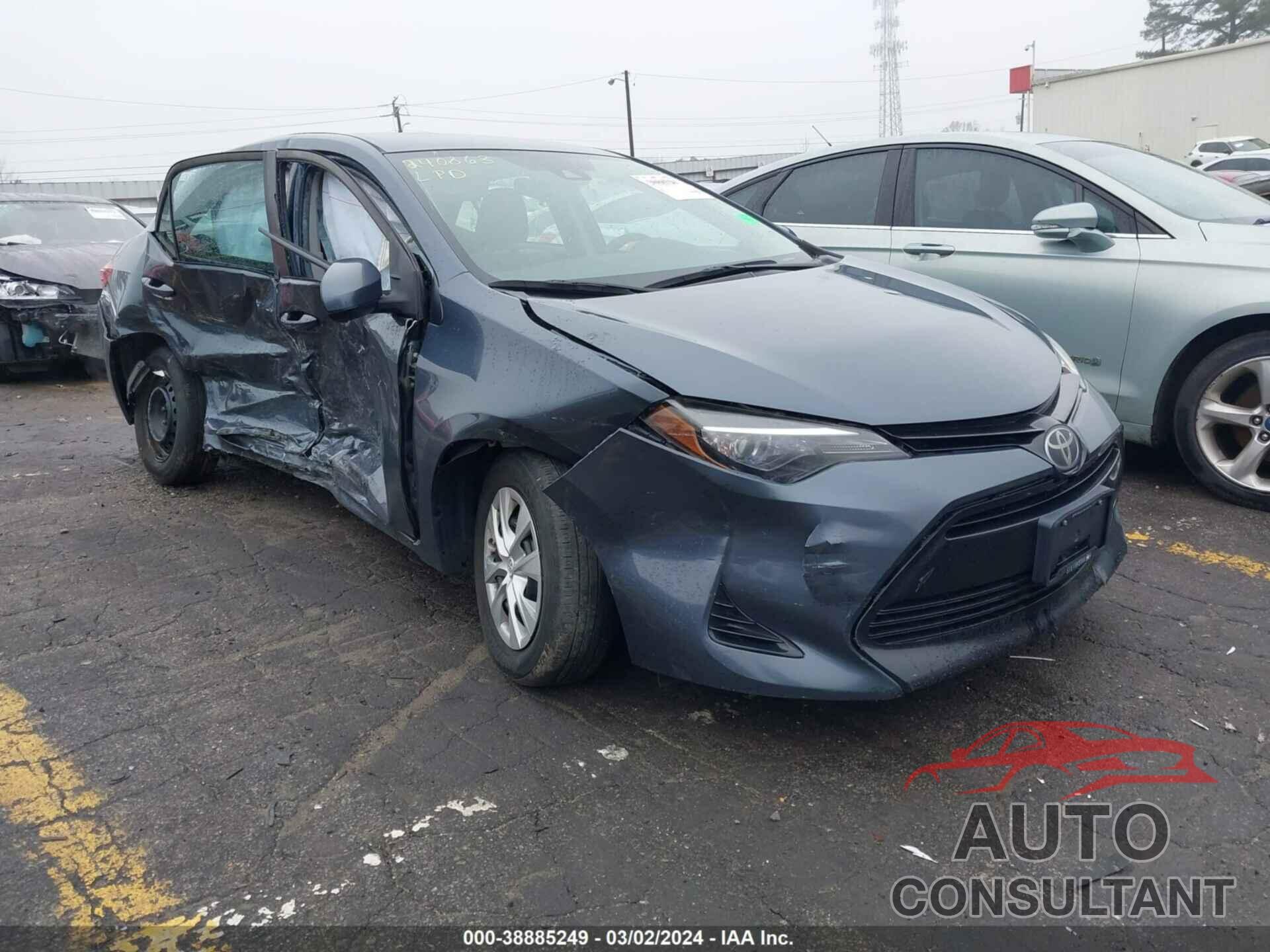 TOYOTA COROLLA 2017 - 2T1BURHE4HC818608
