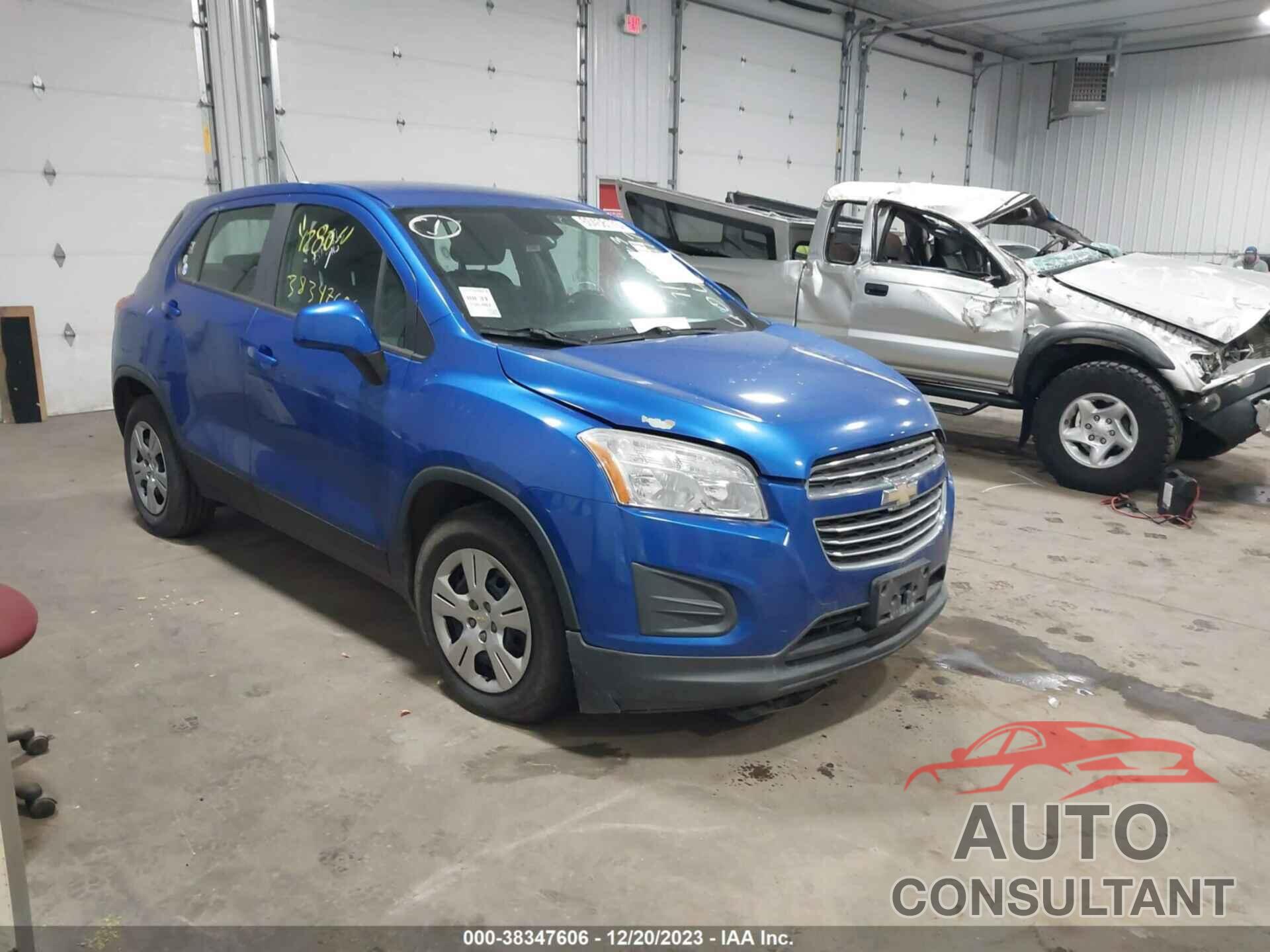 CHEVROLET TRAX 2016 - KL7CJKSBXGB579028