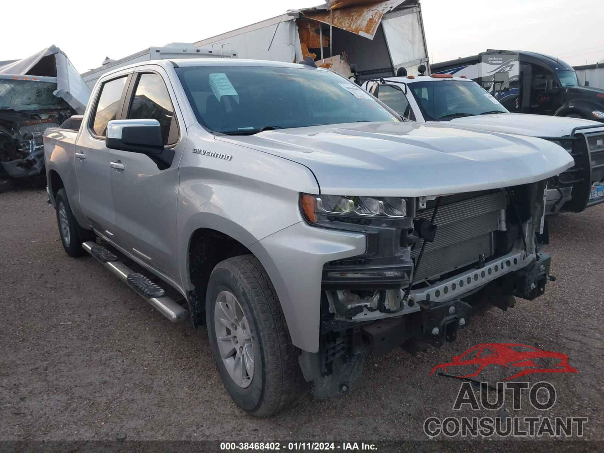 CHEVROLET SILVERADO 1500 2021 - 3GCPWCED9MG103073