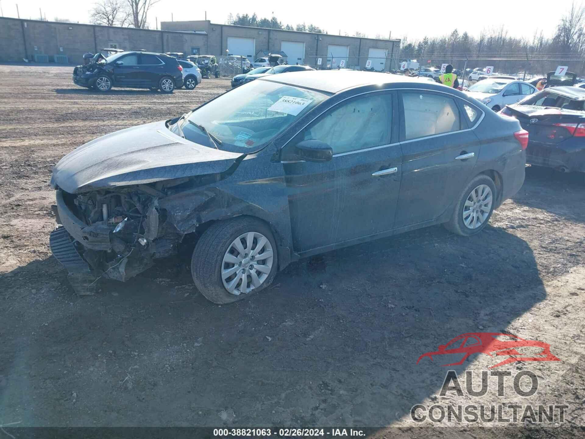 NISSAN SENTRA 2017 - 3N1AB7AP1HY381333