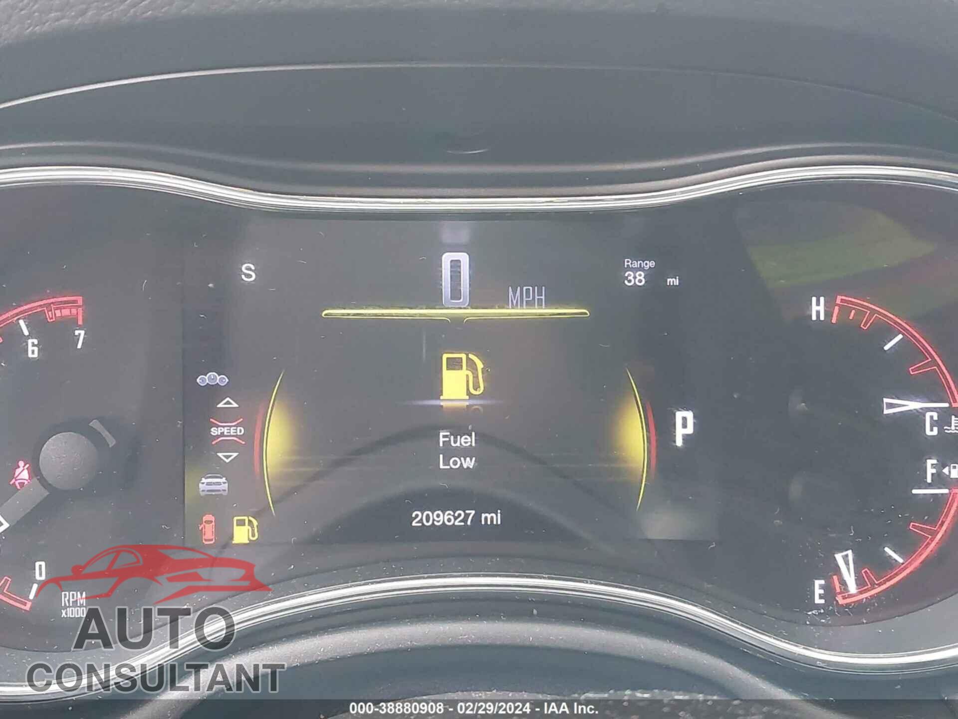 DODGE DURANGO 2016 - 1C4RDJAG6GC302043