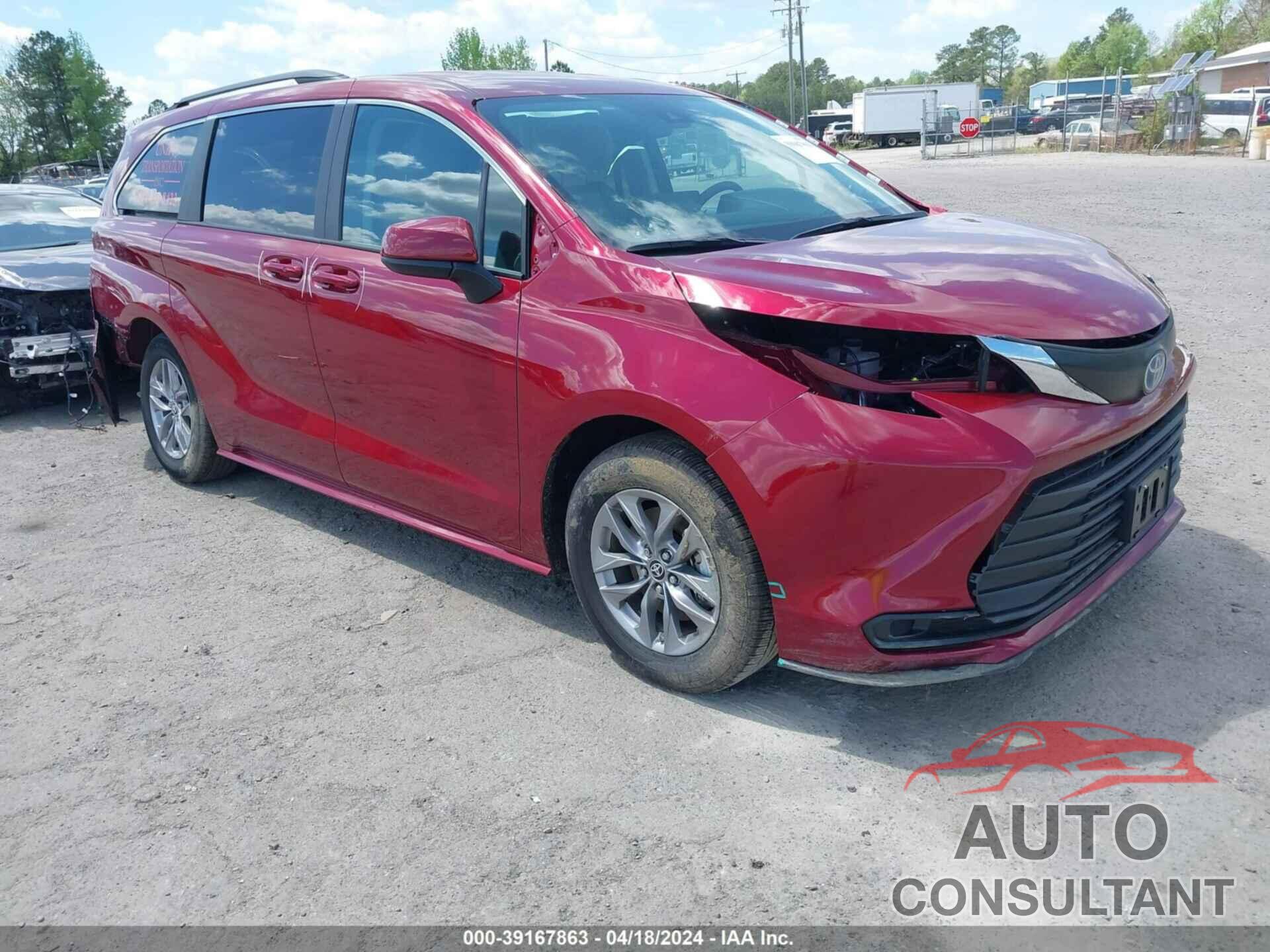 TOYOTA SIENNA 2023 - 5TDKRKEC7PS176578