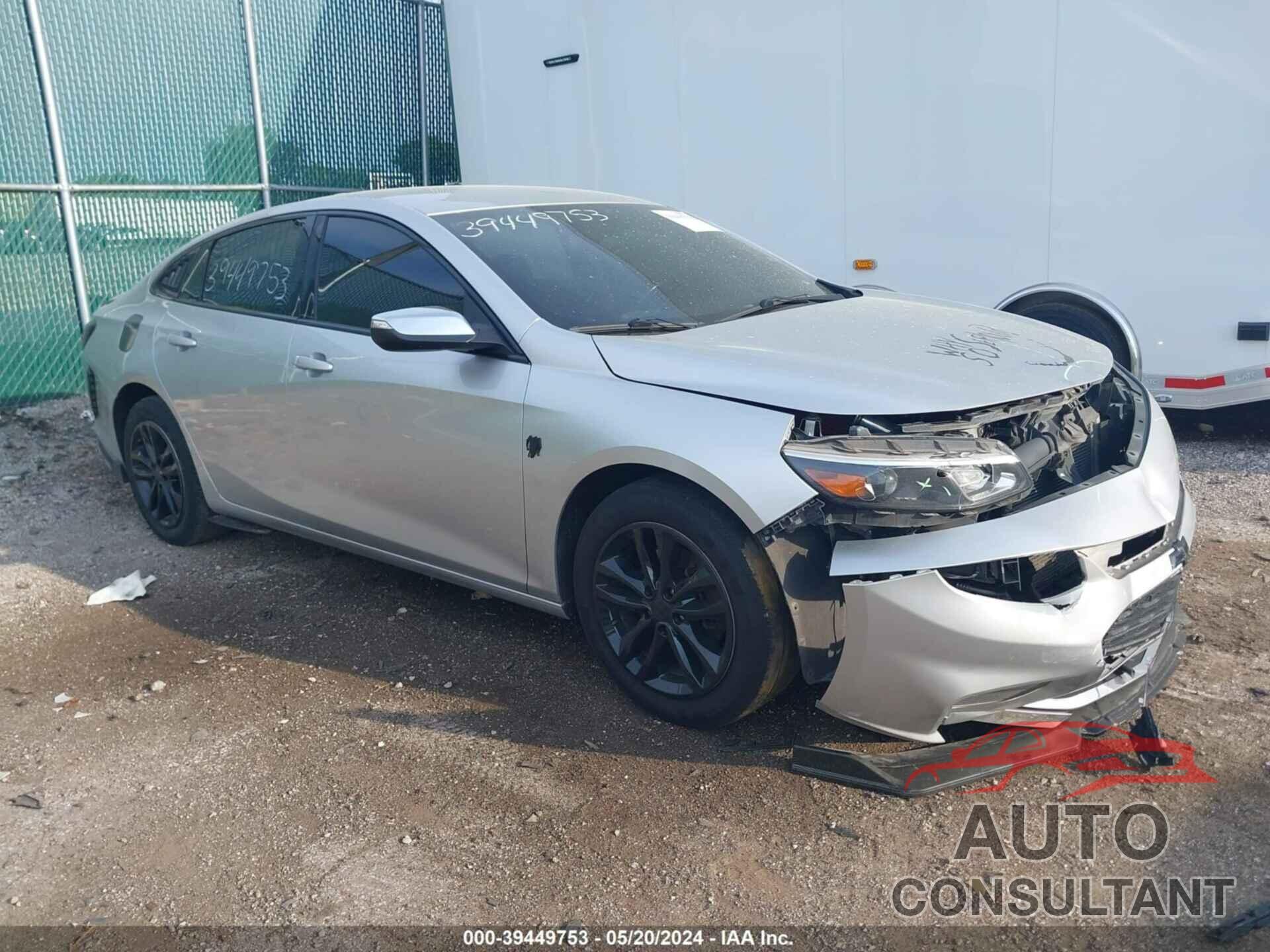 CHEVROLET MALIBU 2016 - 1G1ZE5ST8GF244377