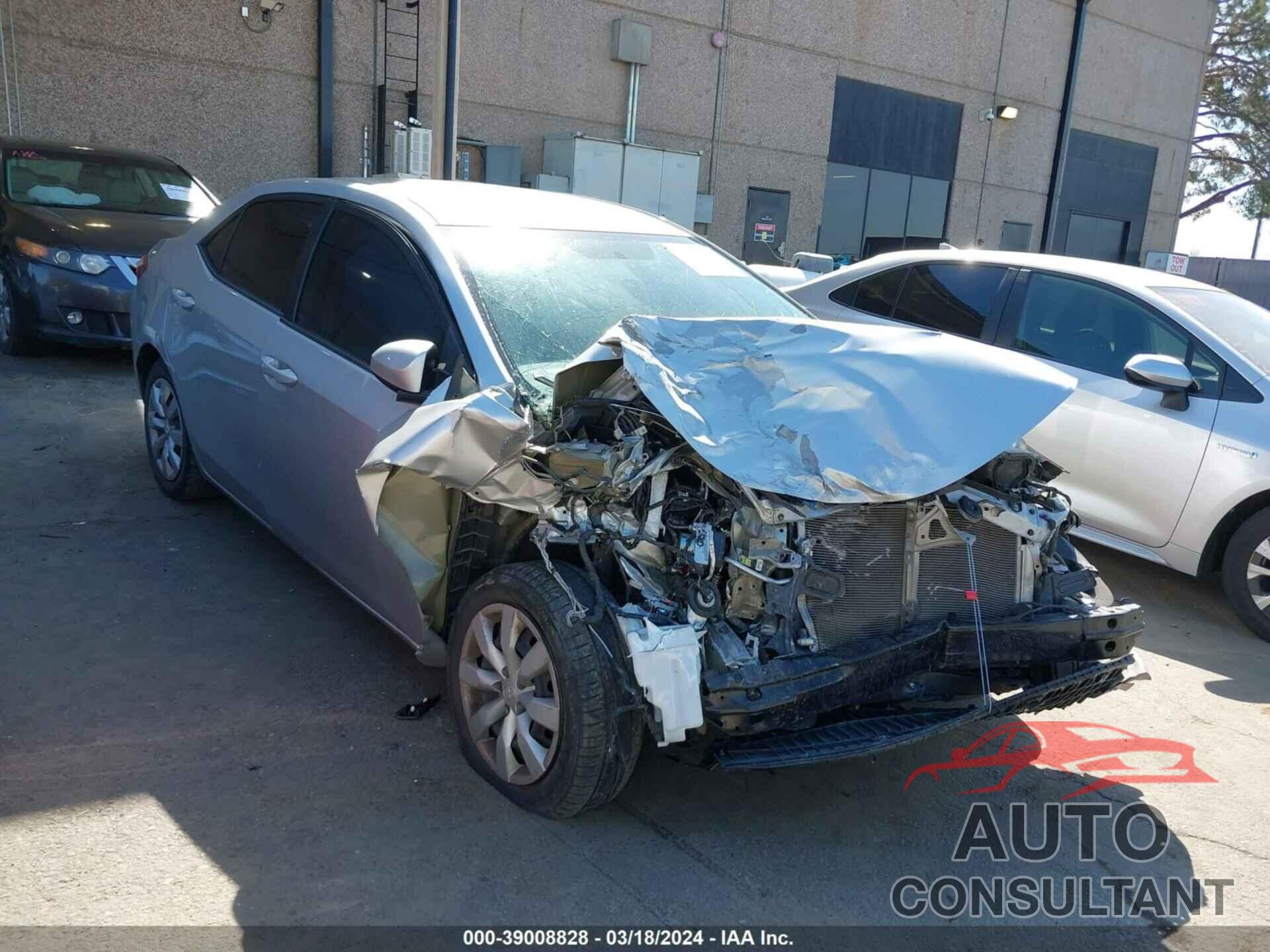 TOYOTA COROLLA 2016 - 5YFBURHE1GP392486