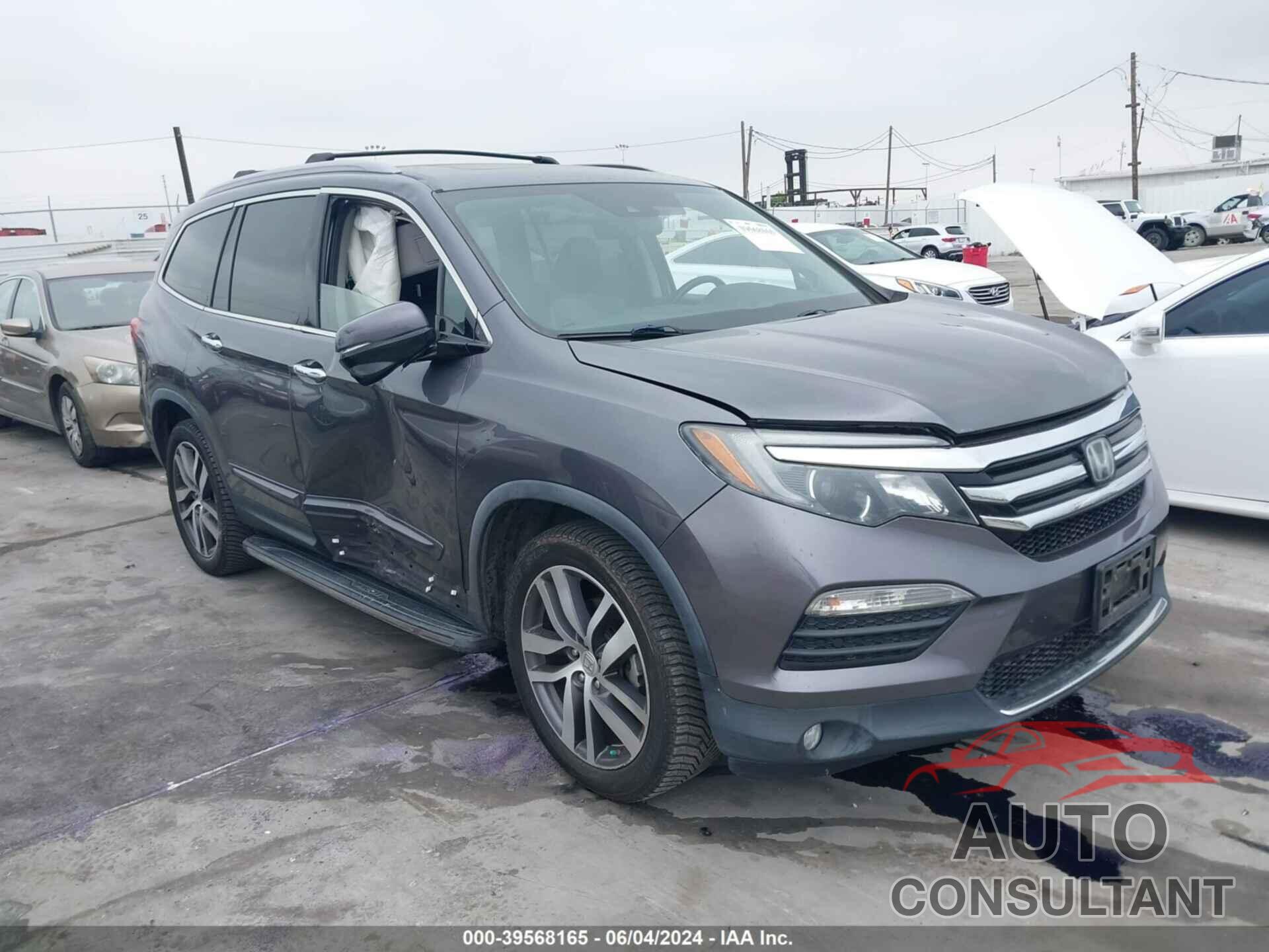 HONDA PILOT 2017 - 5FNYF6H92HB025650