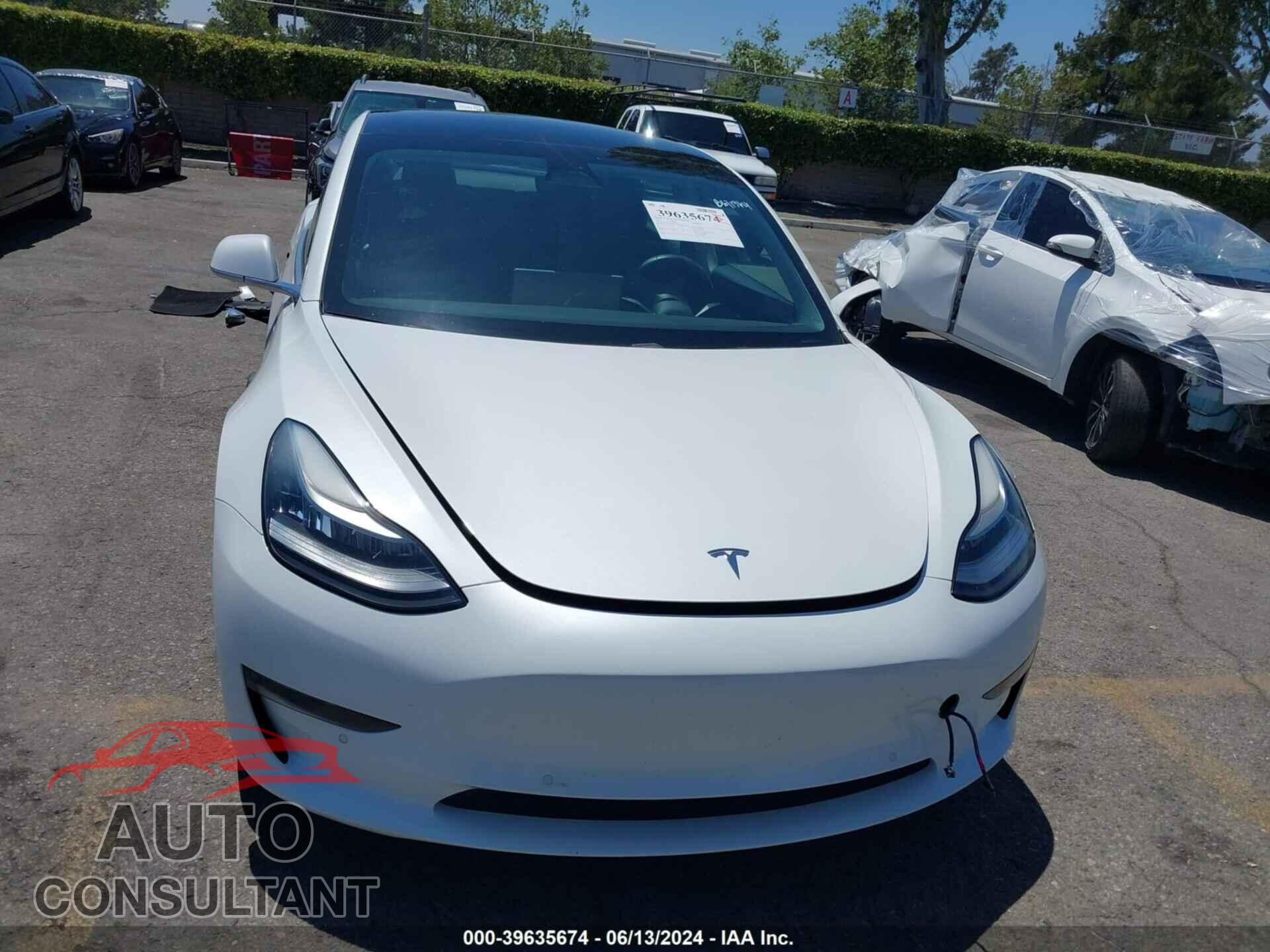 TESLA MODEL 3 2019 - 5YJ3E1EA7KF401720