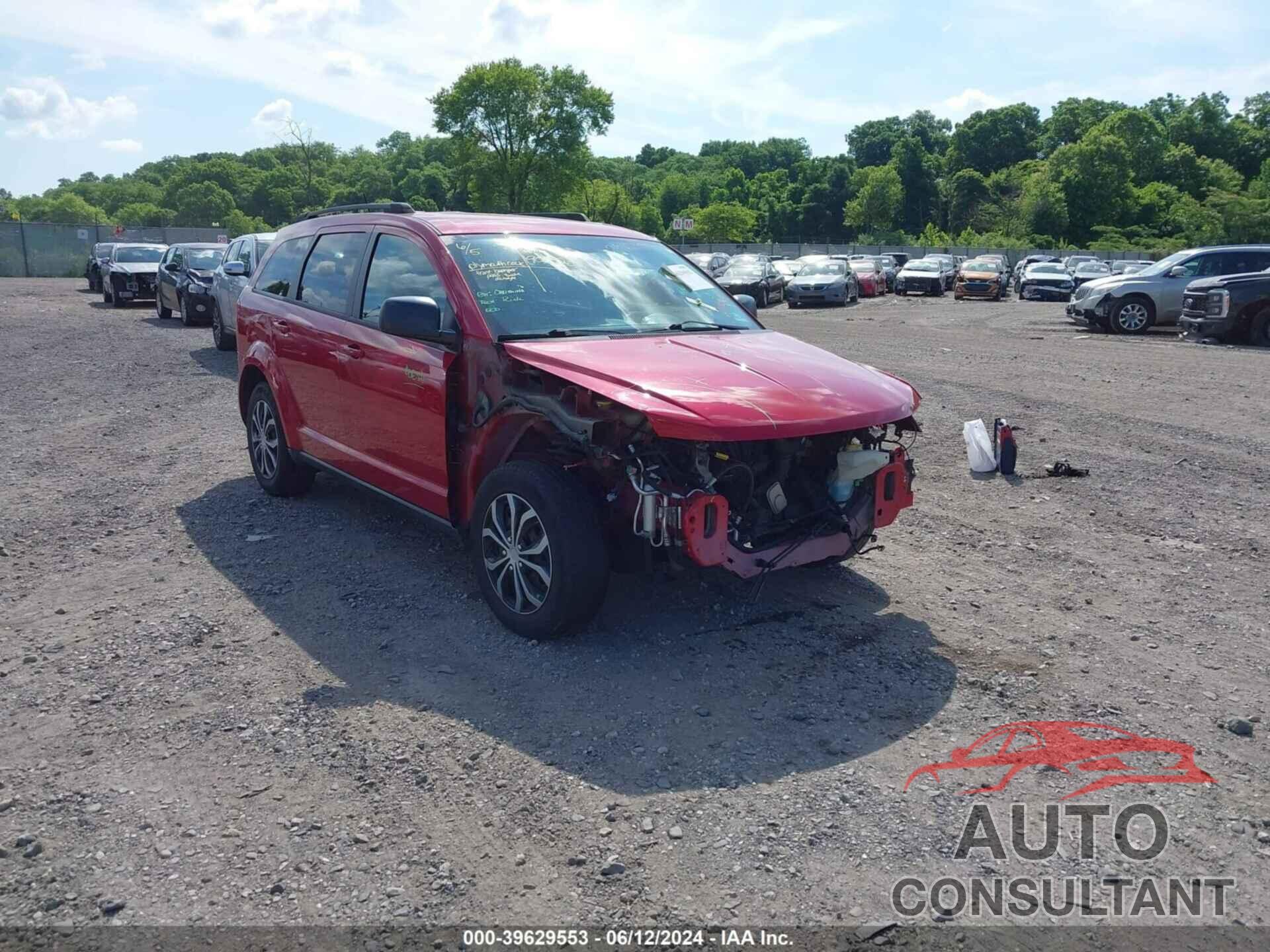 DODGE JOURNEY 2016 - 3C4PDCAB9GT215491
