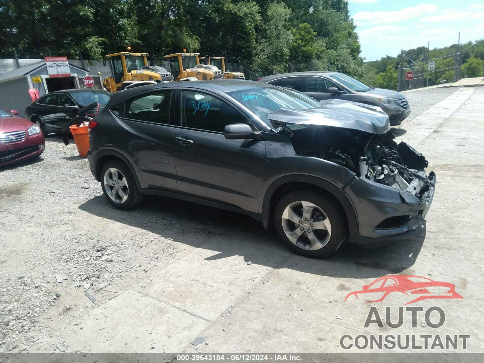 HONDA HR-V 2021 - 3CZRU6H3XMM716320