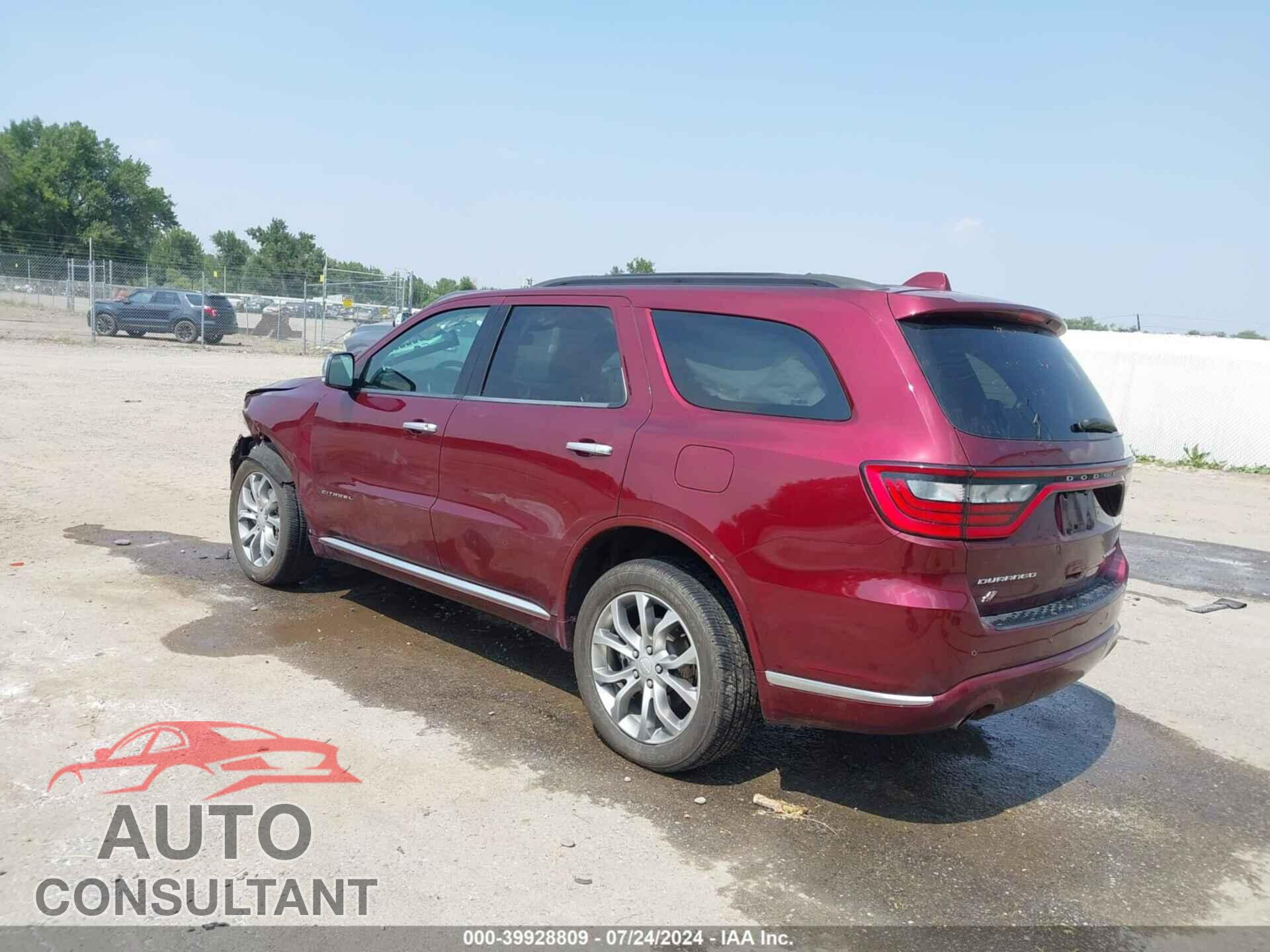 DODGE DURANGO 2018 - 1C4RDJEG2JC497981