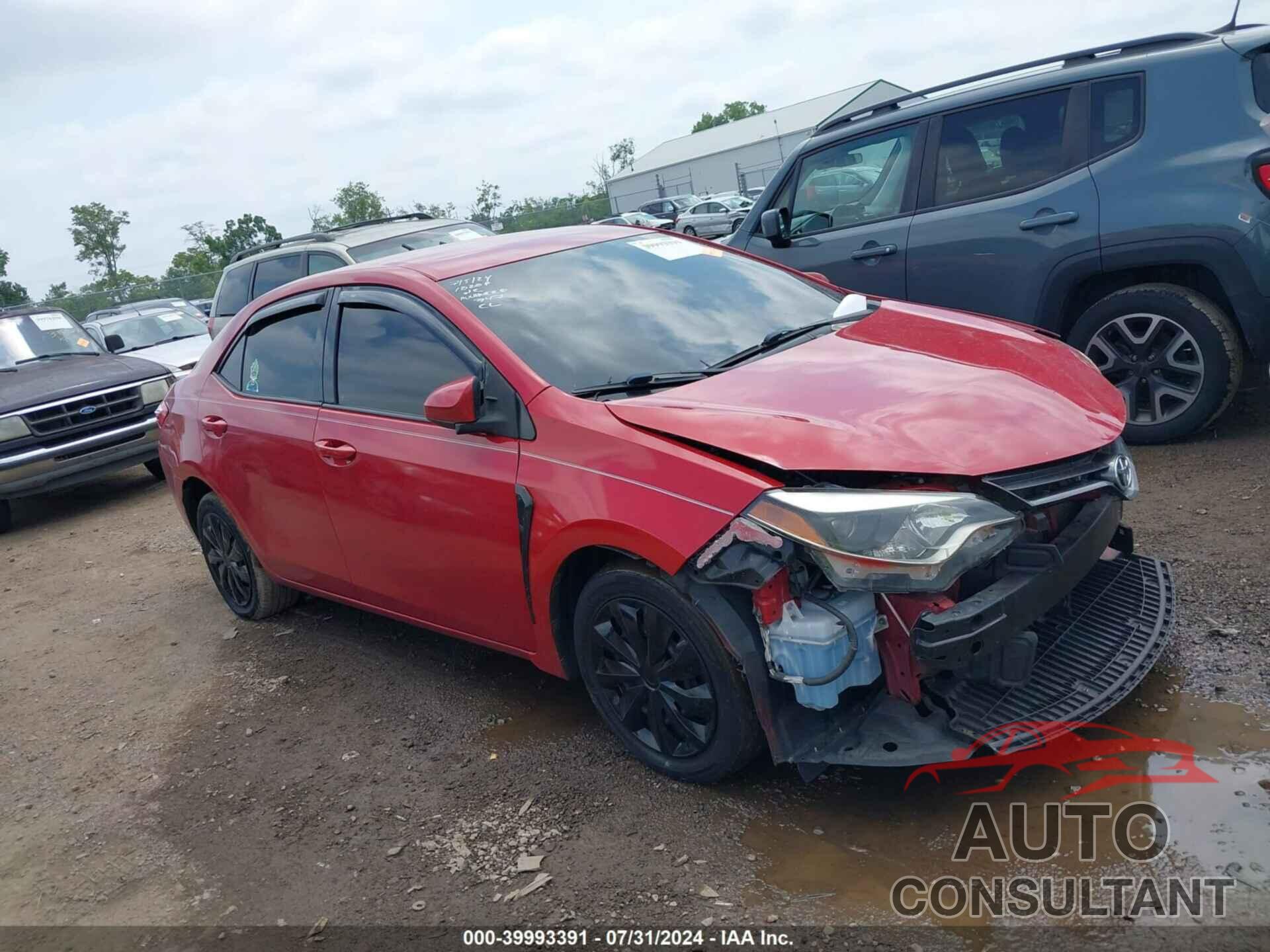 TOYOTA COROLLA 2016 - 2T1BURHE3GC621170