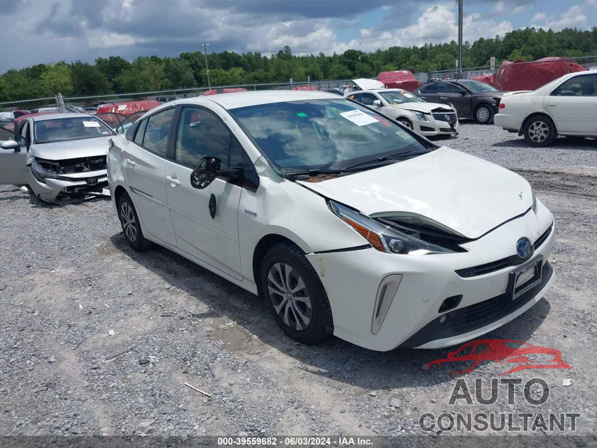 TOYOTA PRIUS 2020 - JTDL9RFU1L3015708