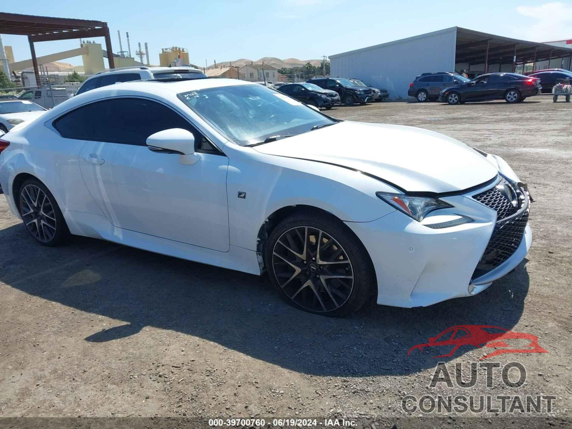 LEXUS RC 350 2018 - JTHHZ5BC6J5018471