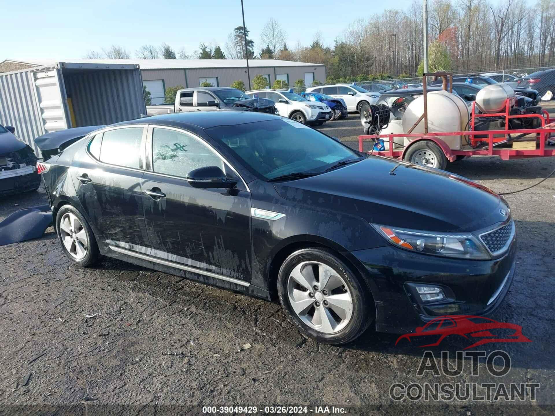 KIA OPTIMA HYBRID 2016 - KNAGN4AD6G5092041