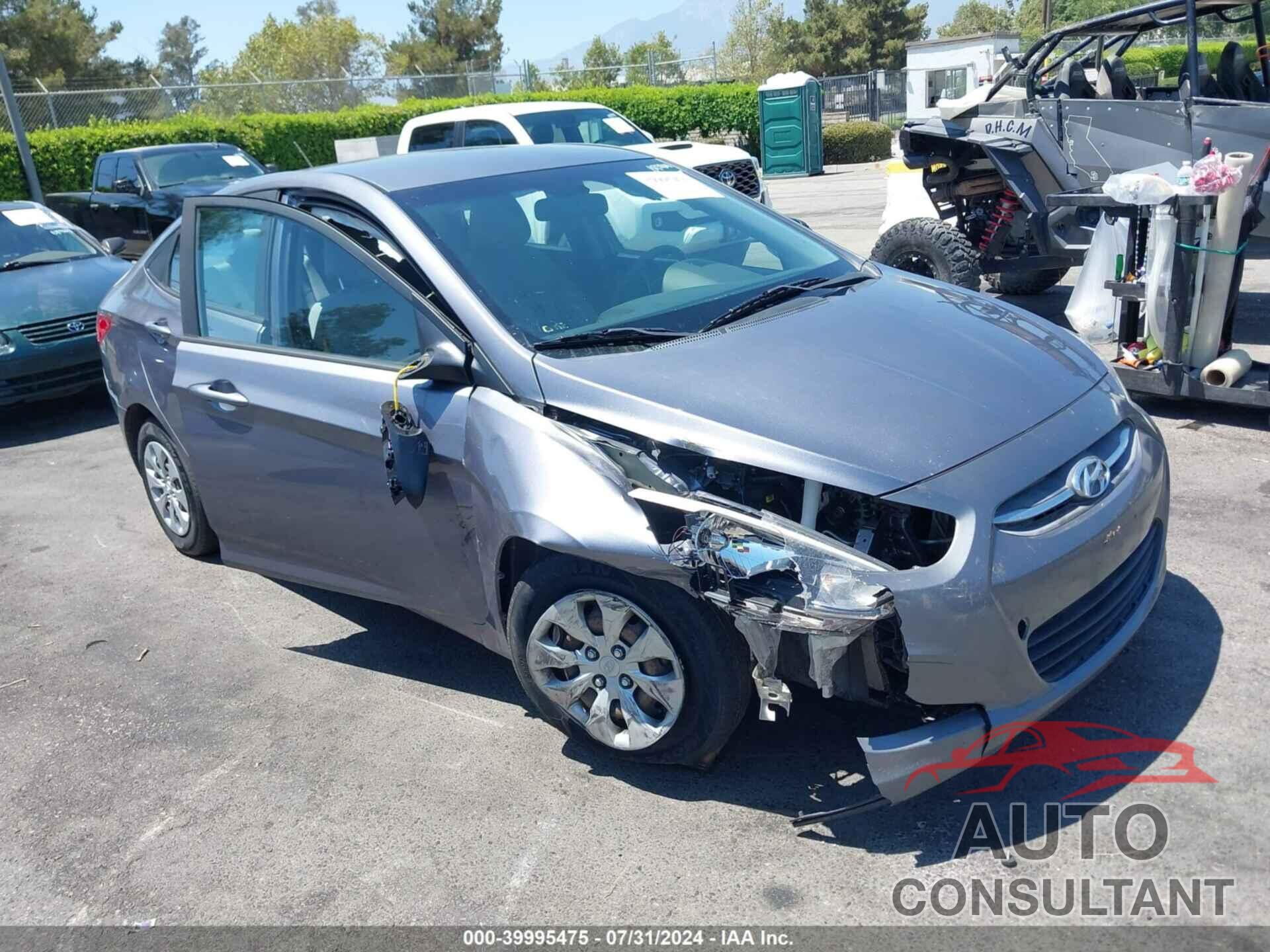 HYUNDAI ACCENT 2017 - KMHCT4AE5HU168917