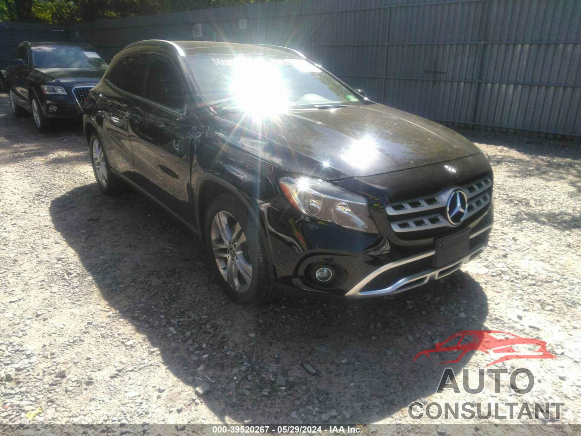 MERCEDES-BENZ GLA 250 2018 - WDCTG4GB2JJ491572