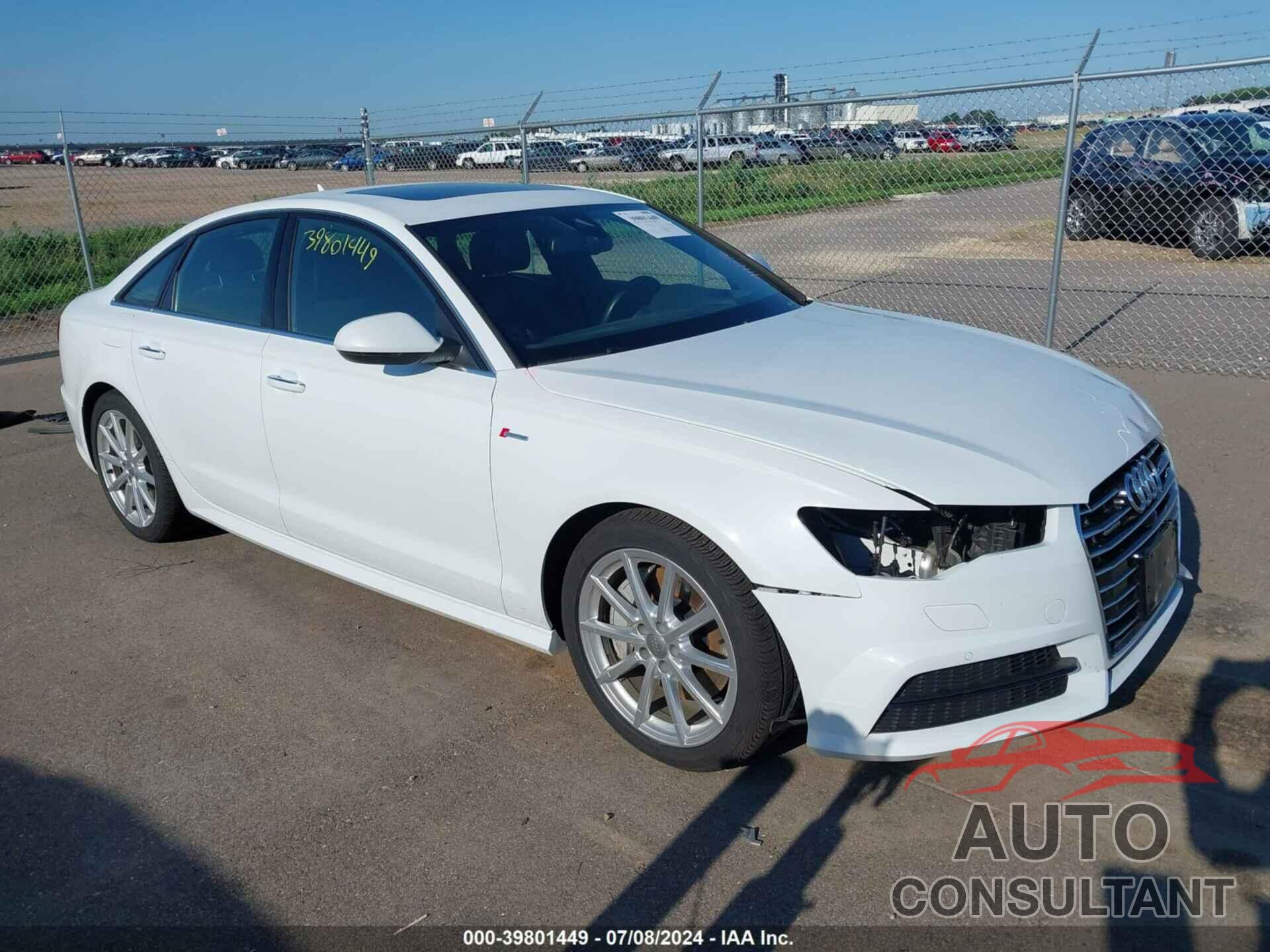 AUDI A6 2018 - WAUH3AFC8JN078190