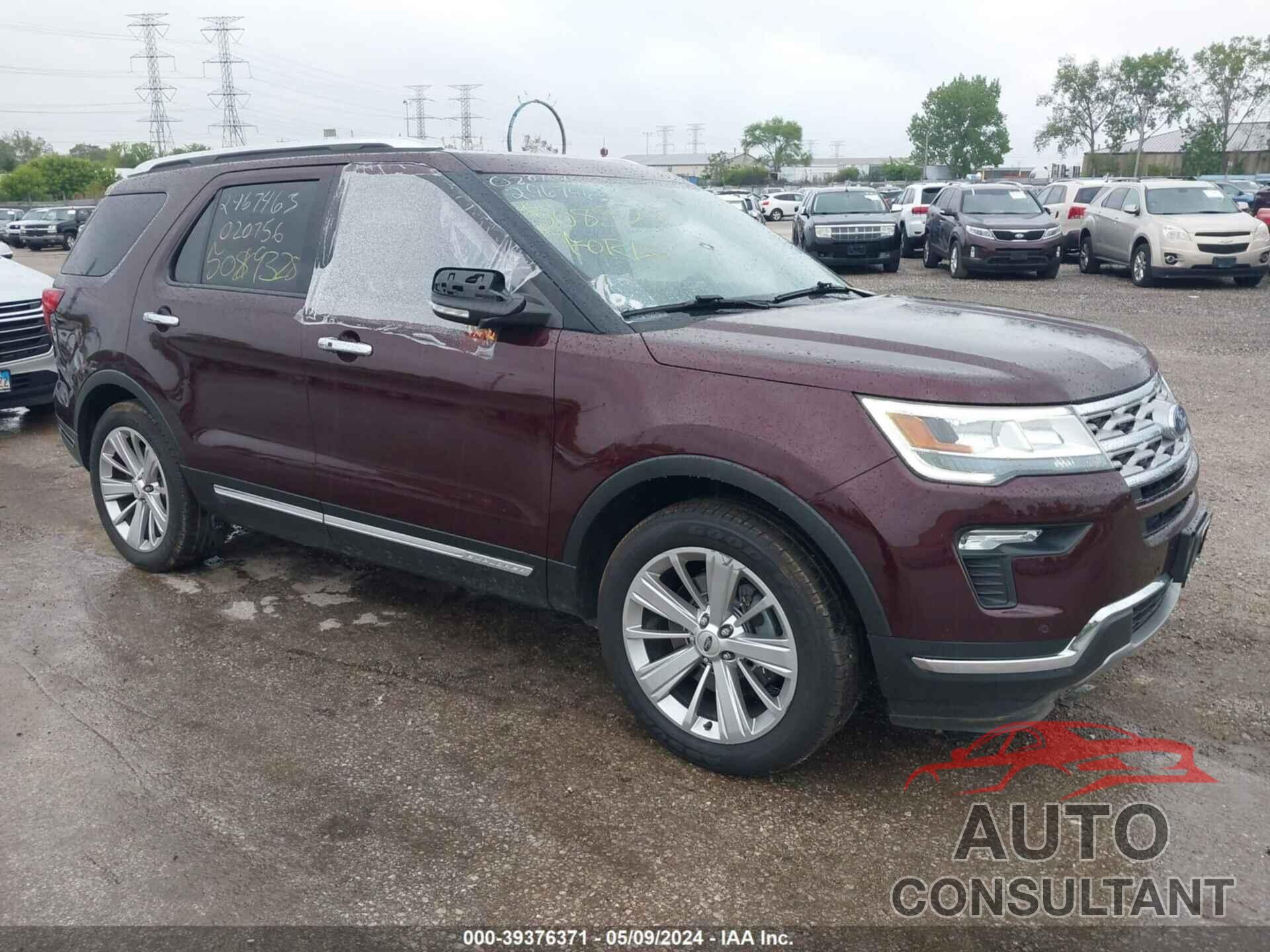 FORD EXPLORER 2019 - 1FM5K8F88KGA05495