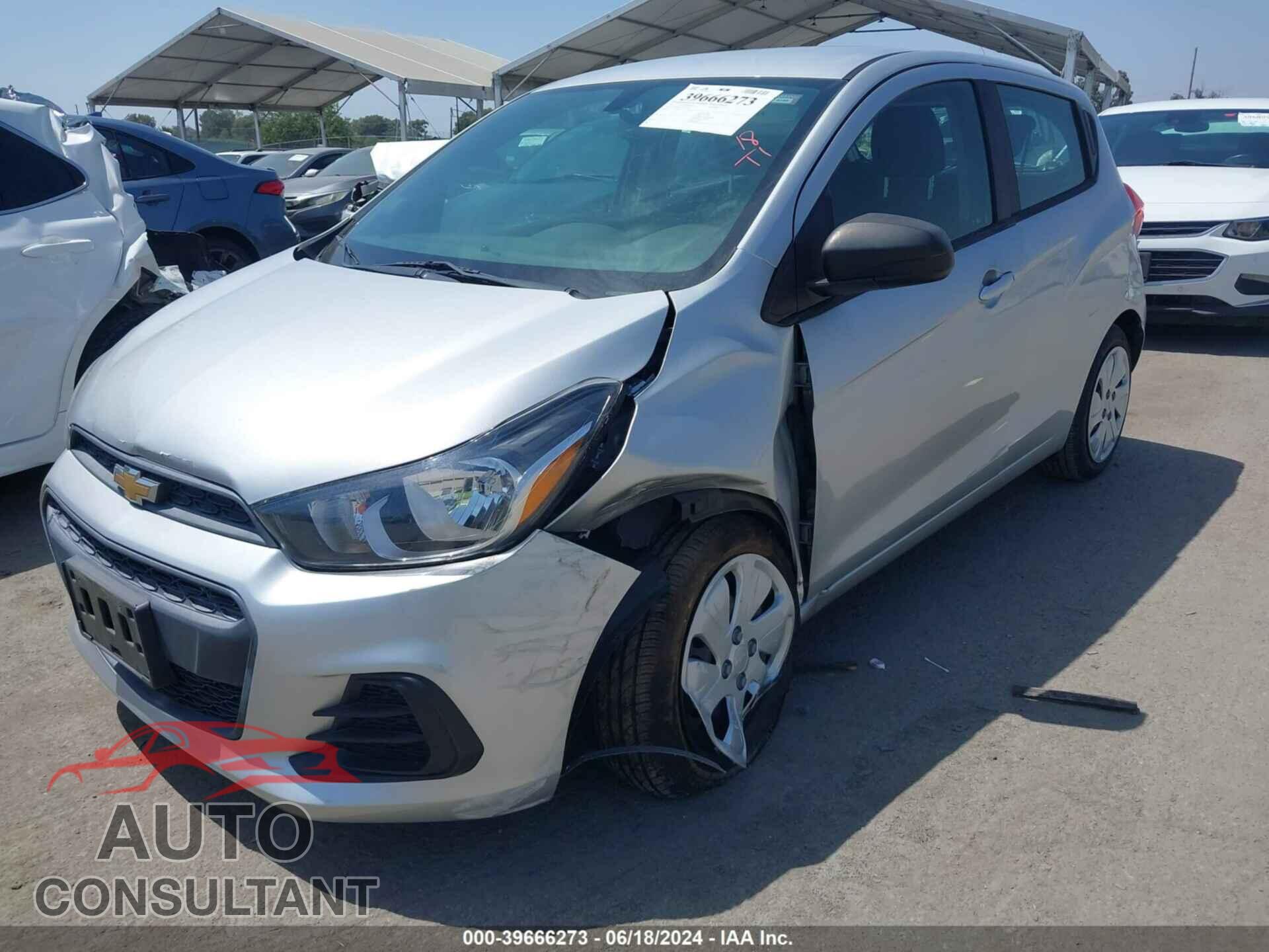 CHEVROLET SPARK 2017 - KL8CB6SA2HC818512