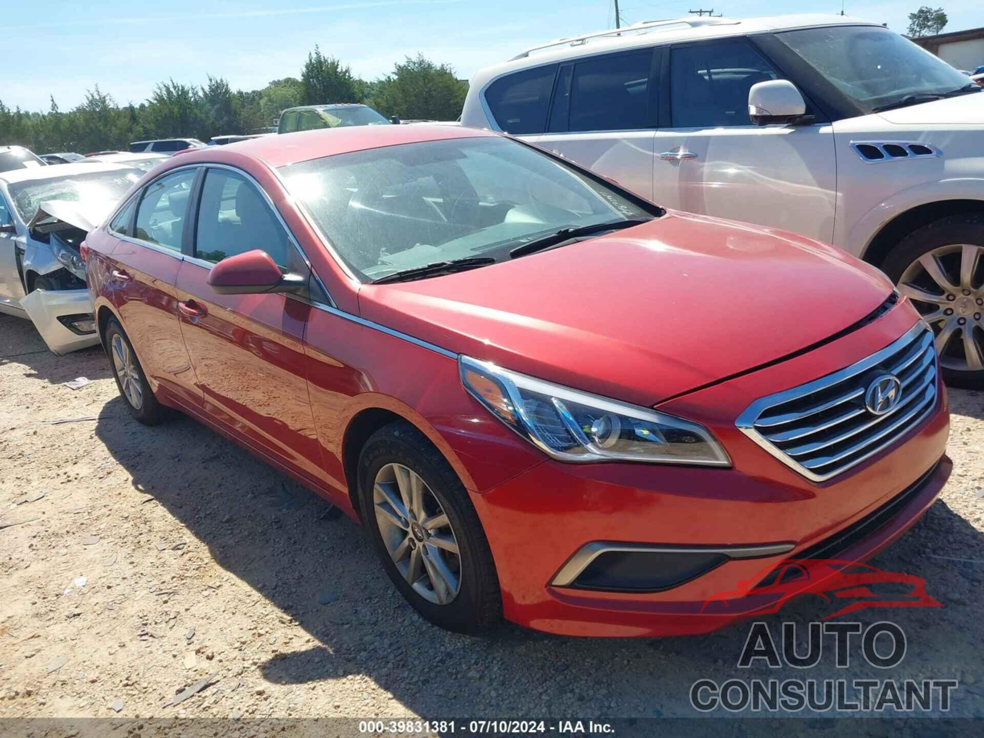 HYUNDAI SONATA 2017 - 5NPE24AF6HH447554