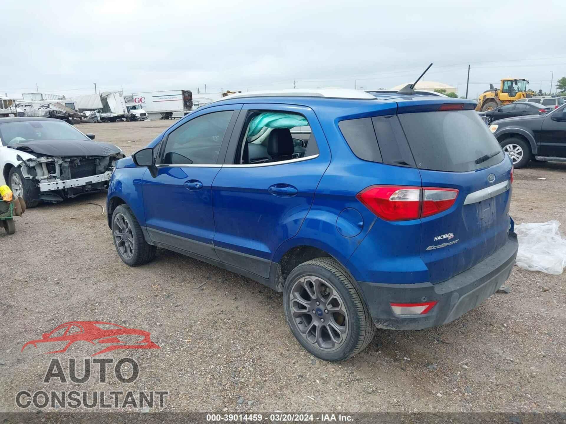 FORD ECOSPORT 2021 - MAJ6S3KL1MC401435