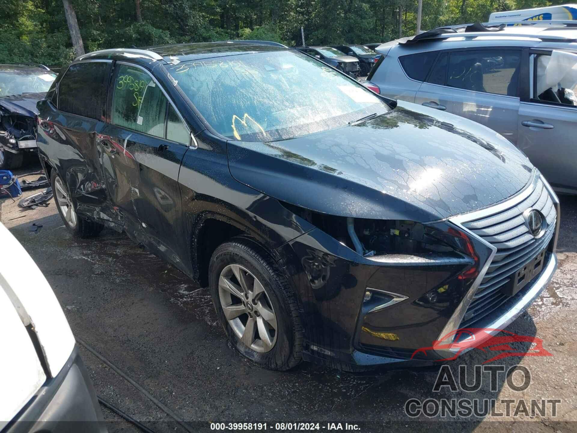 LEXUS RX 350 2019 - 2T2BZMCA5KC178744