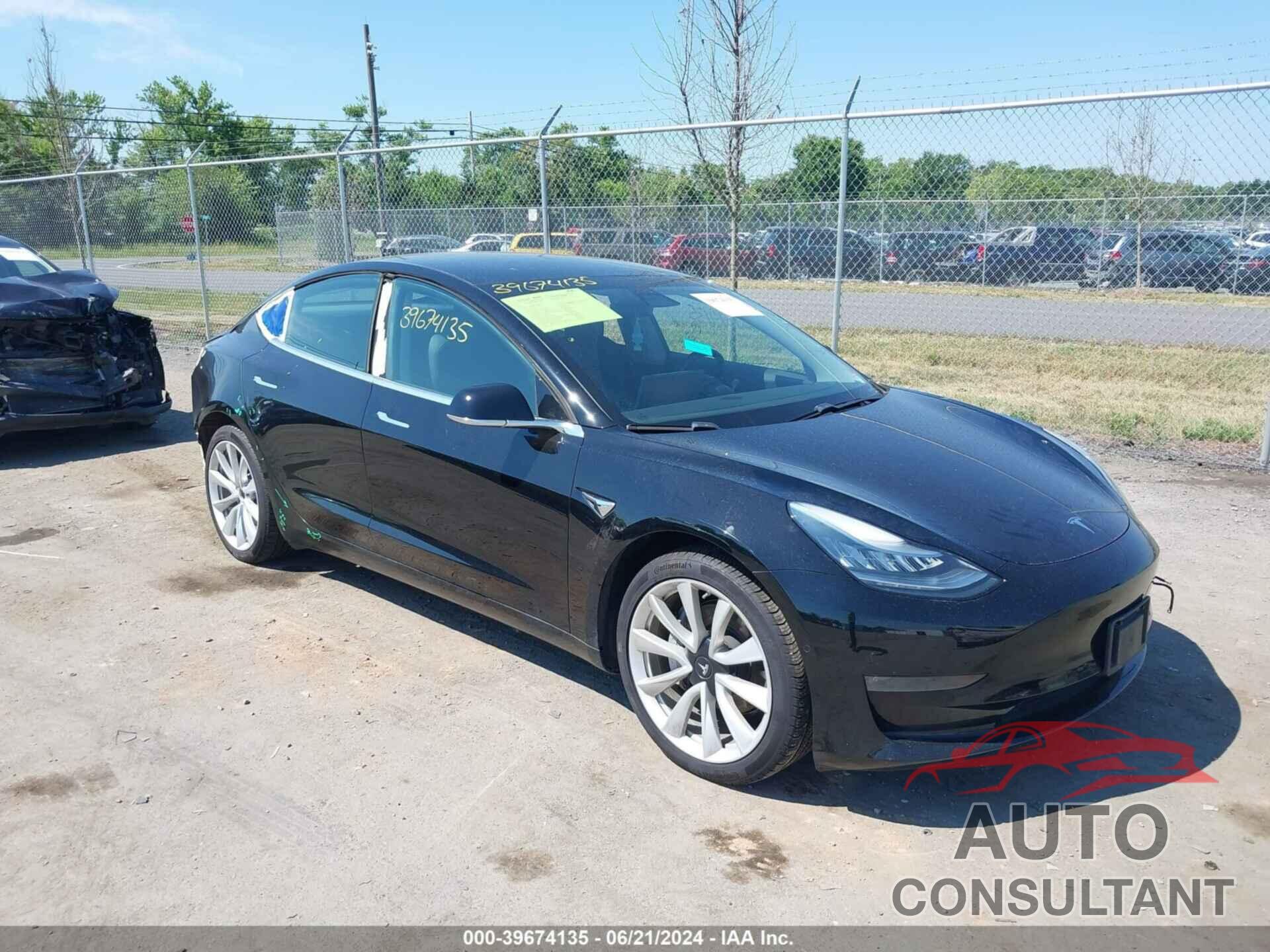 TESLA MODEL 3 2019 - 5YJ3E1EA8KF401872