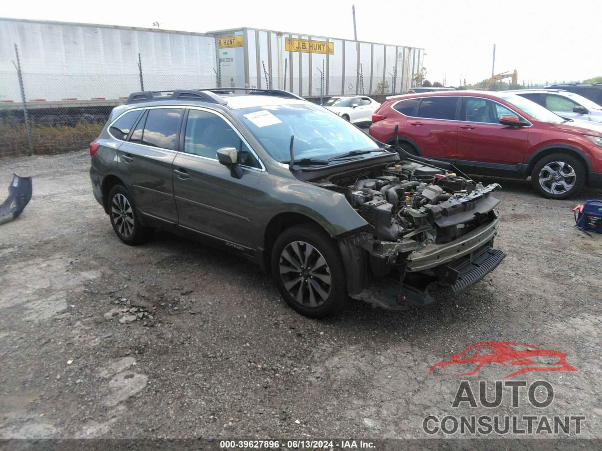 SUBARU OUTBACK 2016 - 4S4BSALC6G3268196
